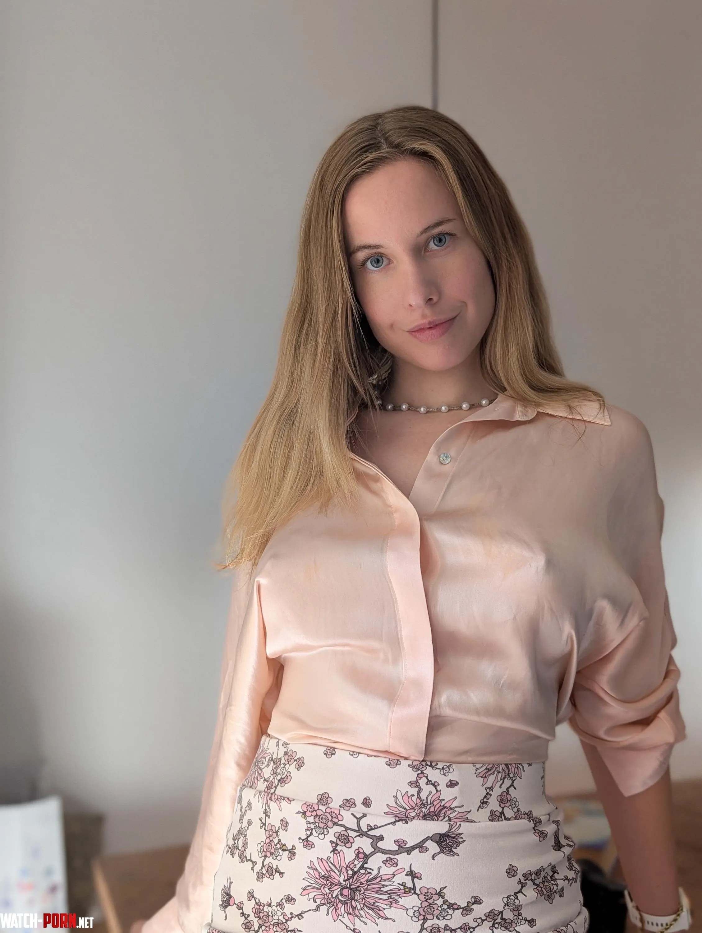 Braless in silk by naturalgirl_mel