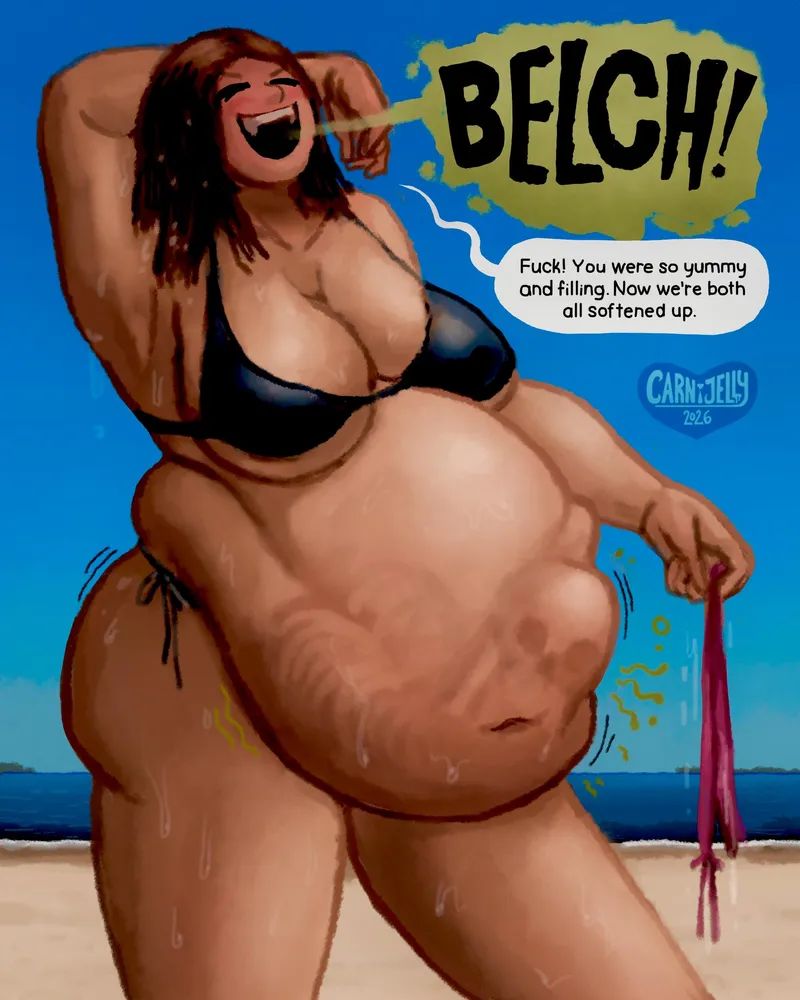 Thumbnail {image} Beach Body (art by me/Carni)