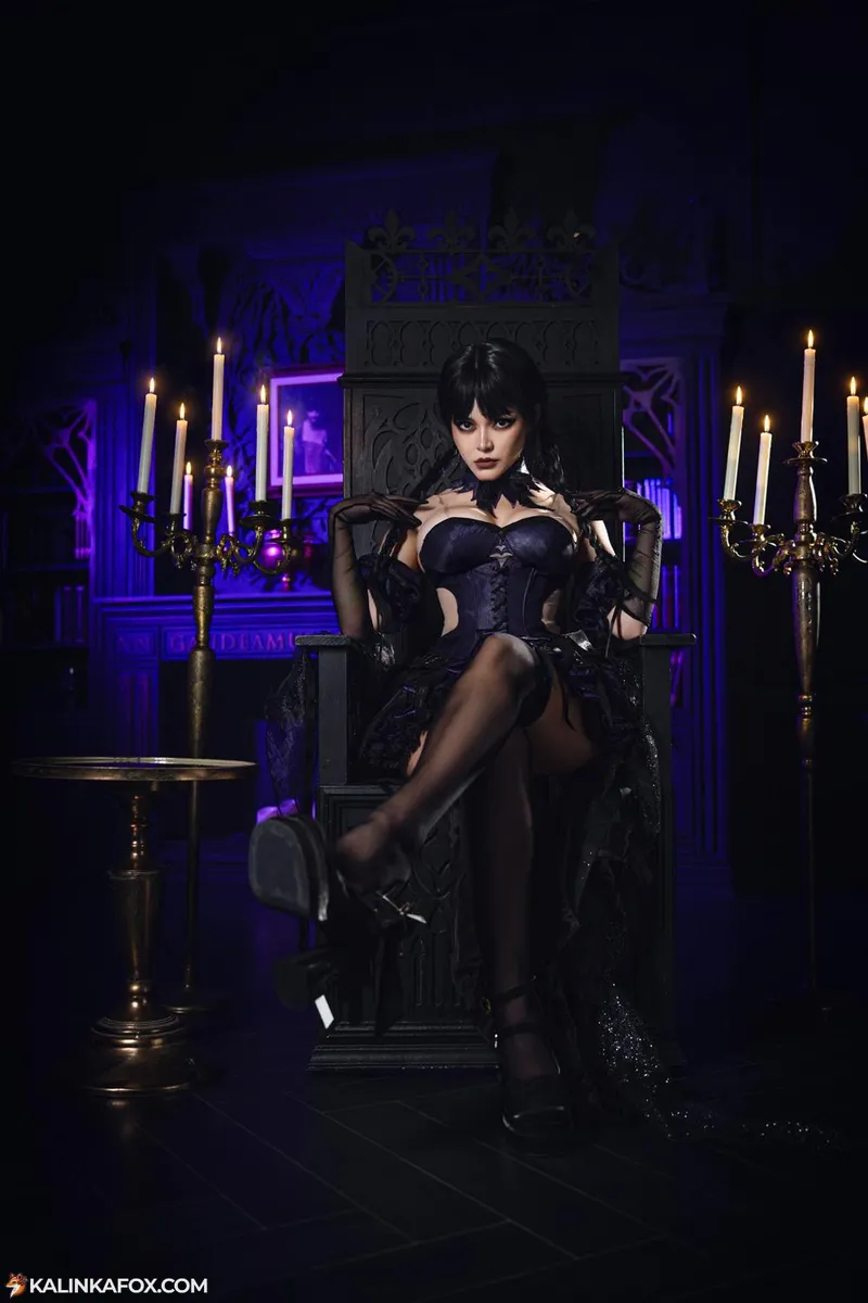 Thumbnail Wednesday Addams by KalinkaFox [Wednesday]