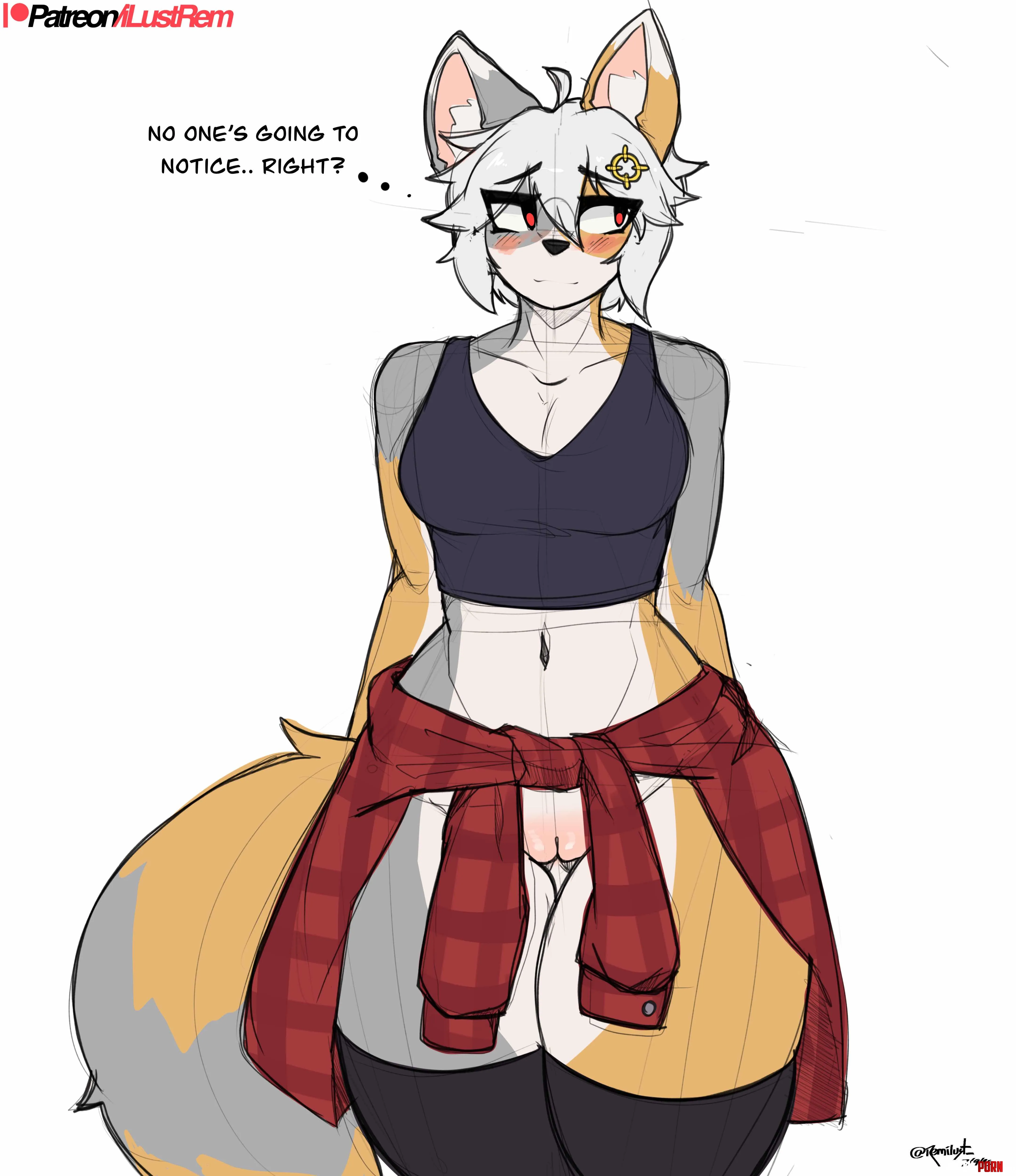 Spoiler: Everyone noticed [F] (Remilust) by shaddywulfer