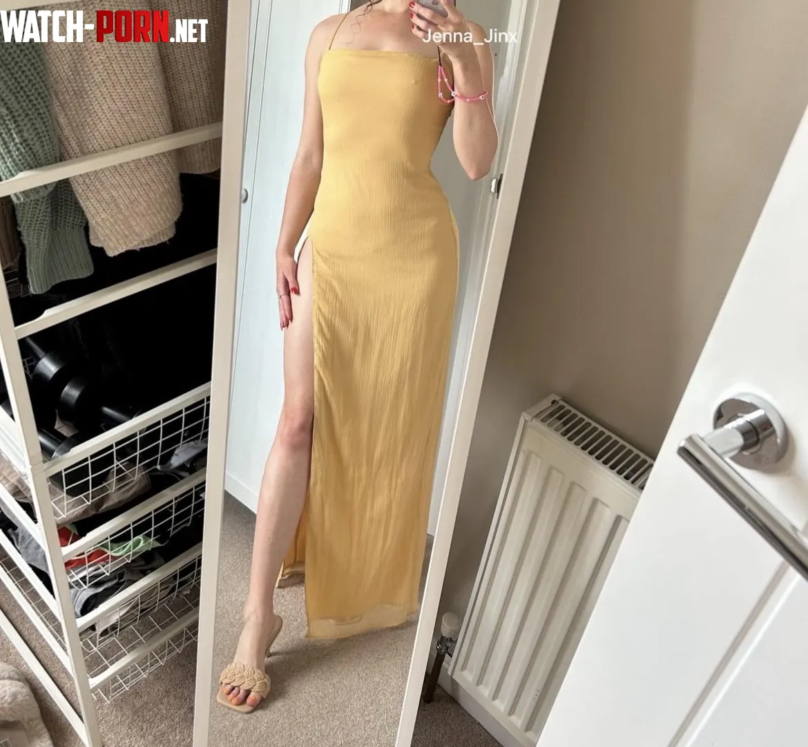 My yellow dress today <3 by jenna_jinx