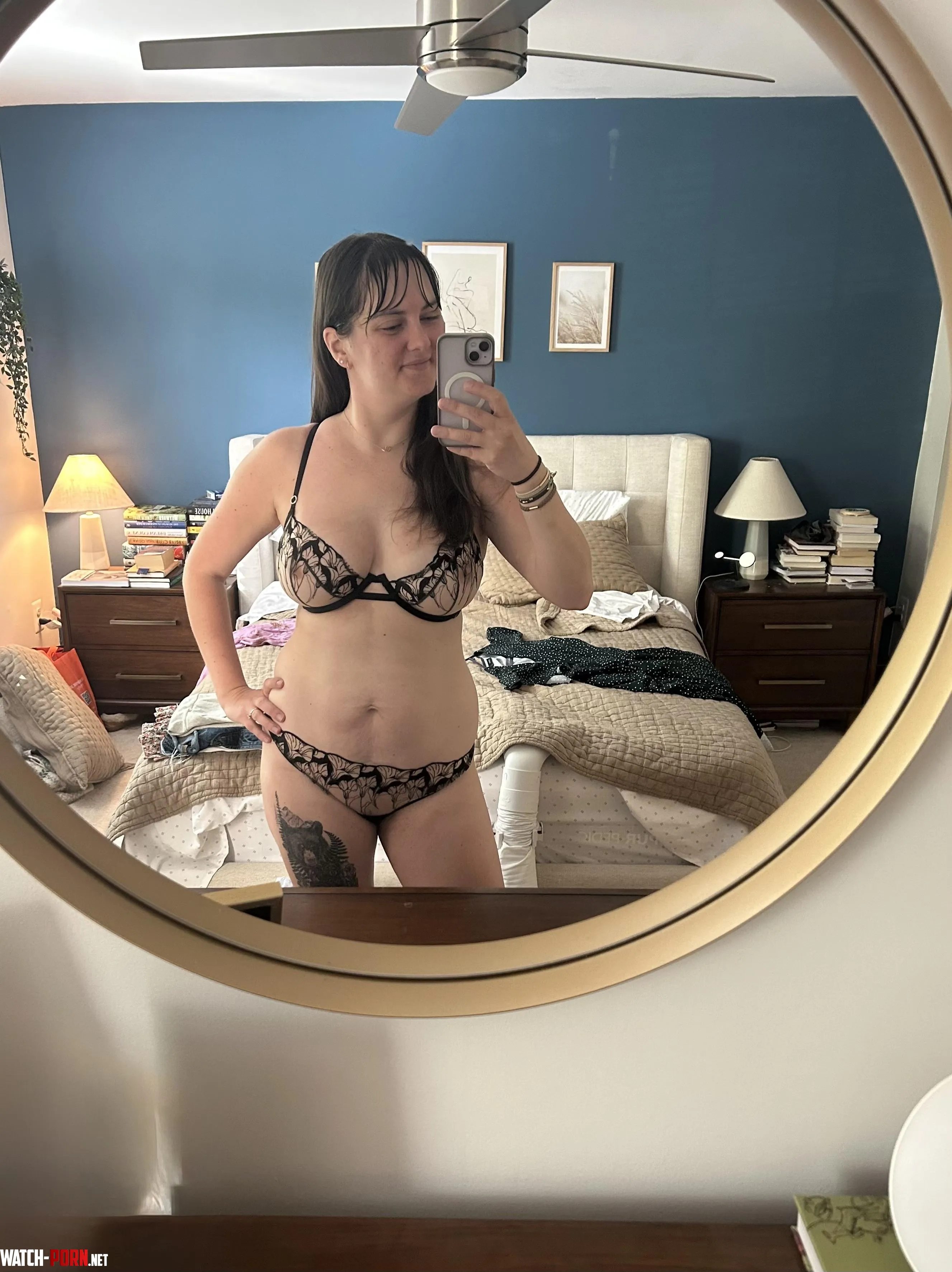 I love wearing a sexy set under my normal mom clothes by yournawtyneighbor