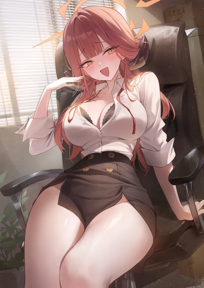 Thumbnail Thicc Thighs Aru (okkizzz) [Blue Archive]