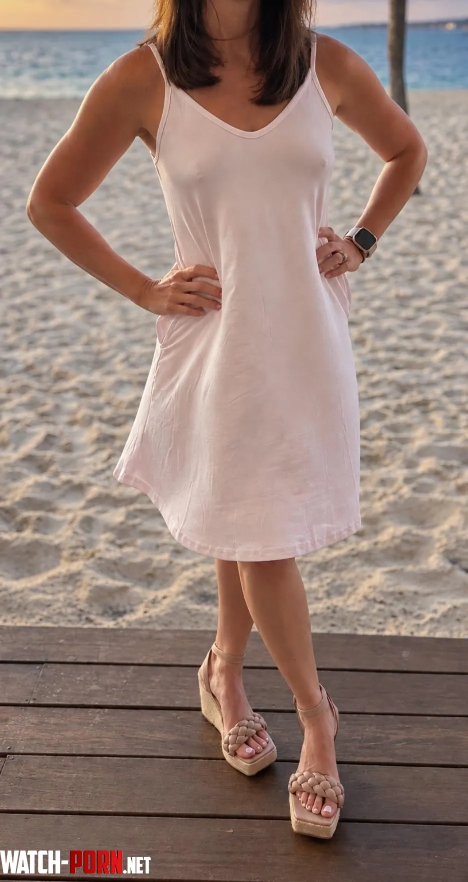 The perfect outfit for a stroll down the boardwalk by d4125