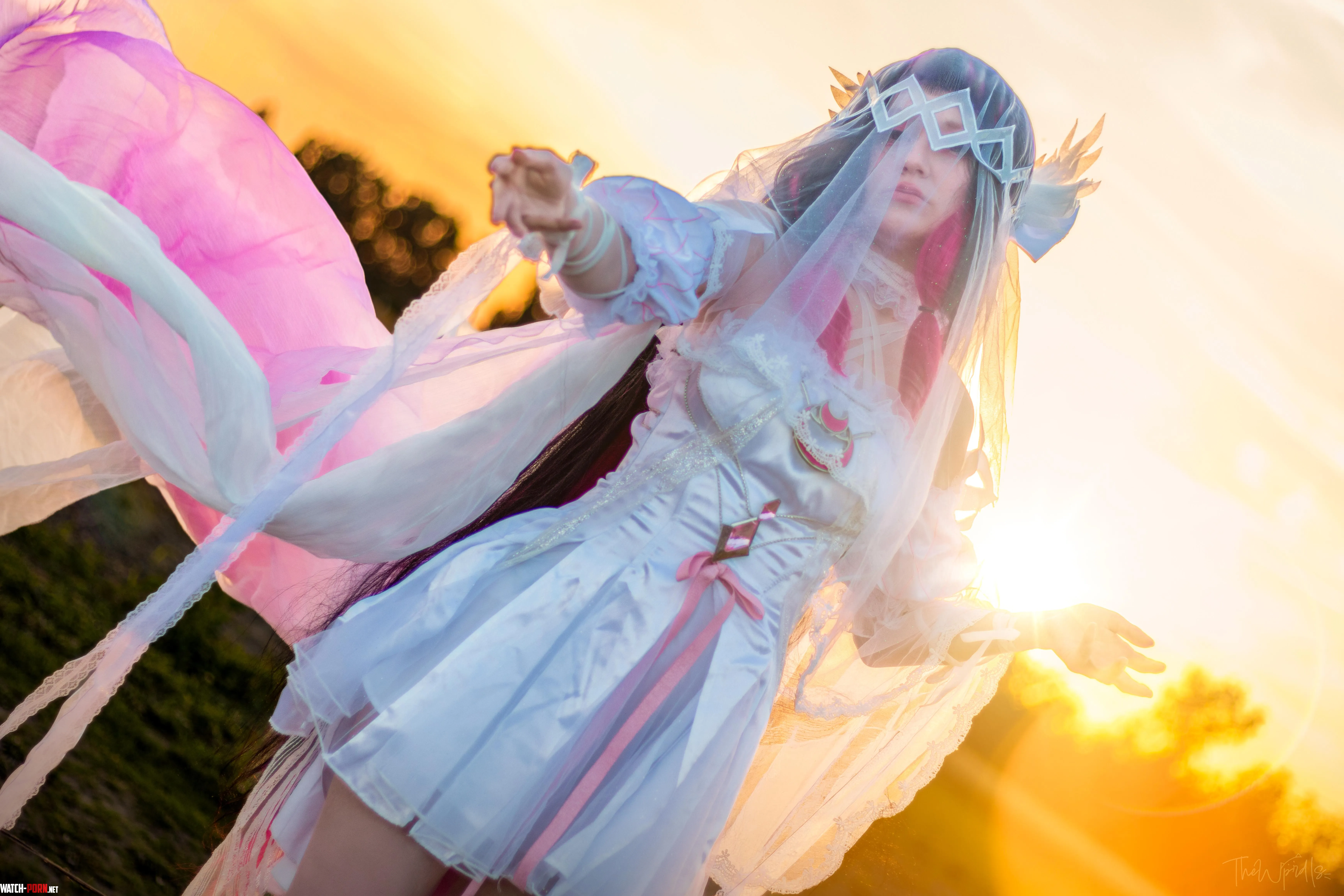 Columbina from Genshin Impact by vicia_cosplay by vrose_cosplay