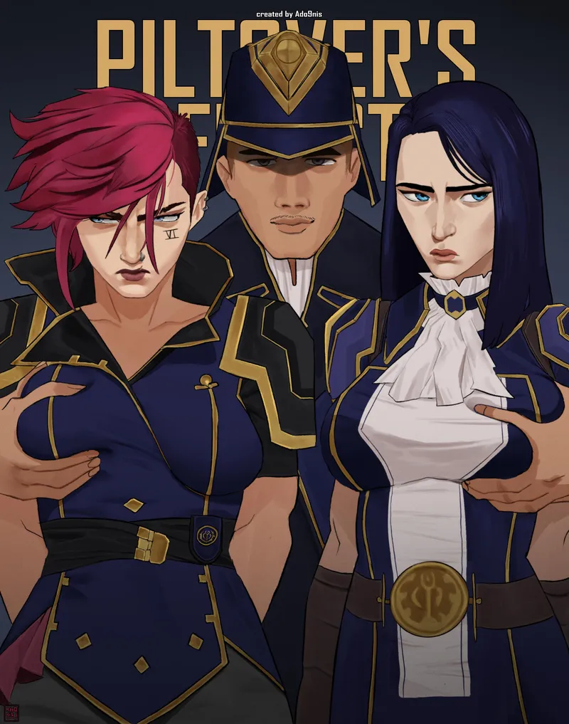 Thumbnail Piltover's Finest, Caitlyn and Vi (Ado9nis)