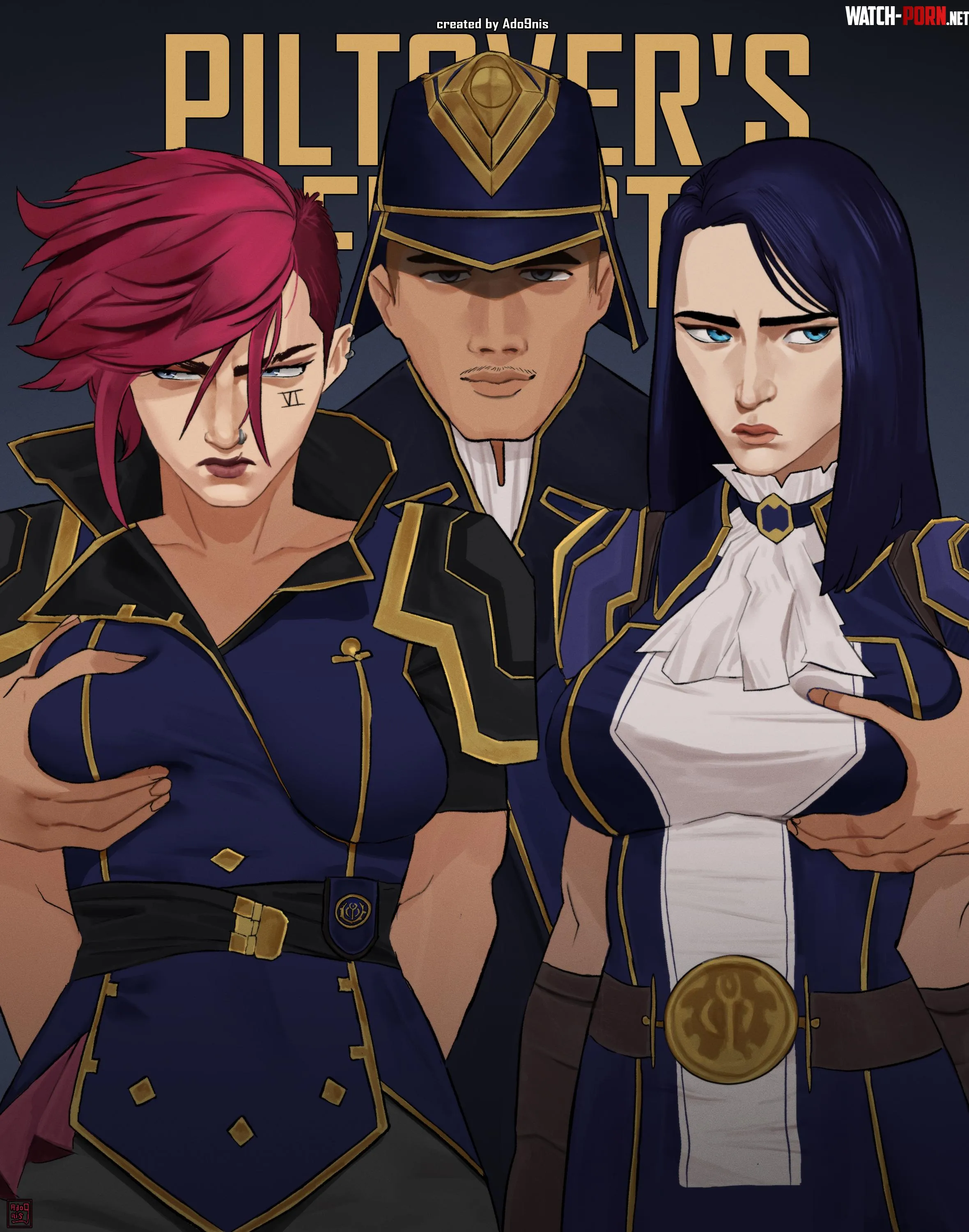 Piltover's Finest, Caitlyn and Vi (Ado9nis) by AIlgernon