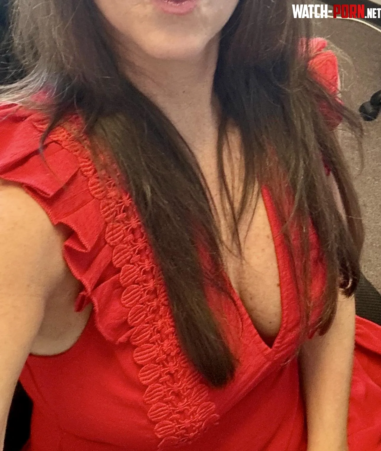 Today’s work outfit. Showing a little to make the day interesting. by sandlovers