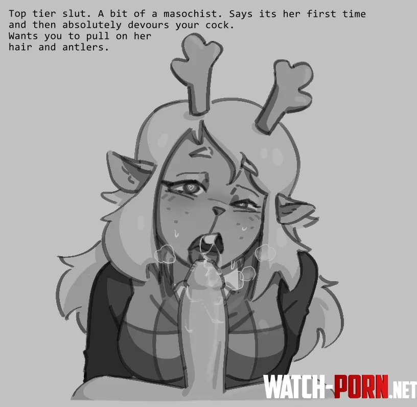 [Noelle] Rating blowjobs from different characters (Art by me) by MariLewyd