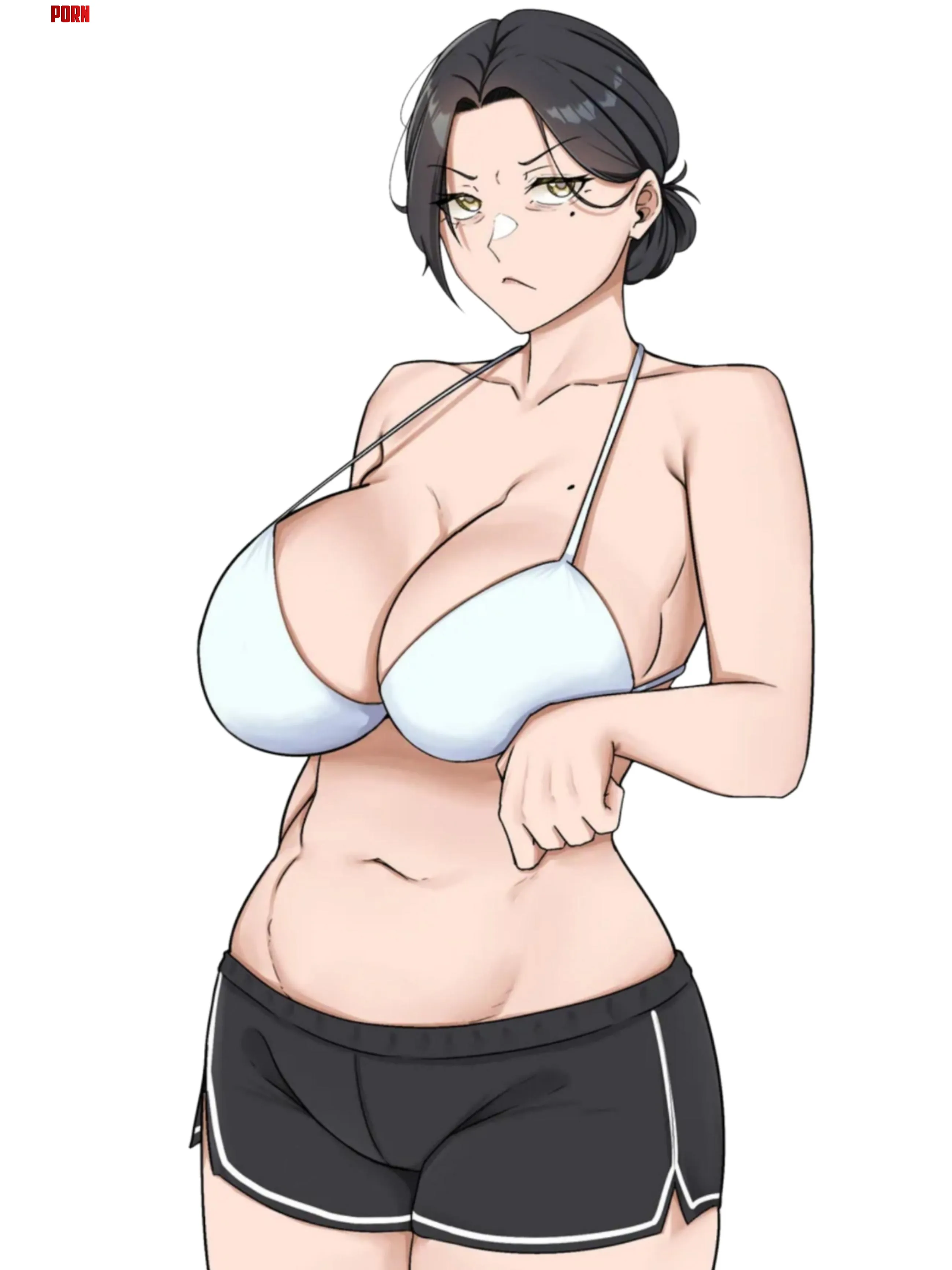 You’re not going anywhere until you drink your milk — no excuses! by vixenDrawing