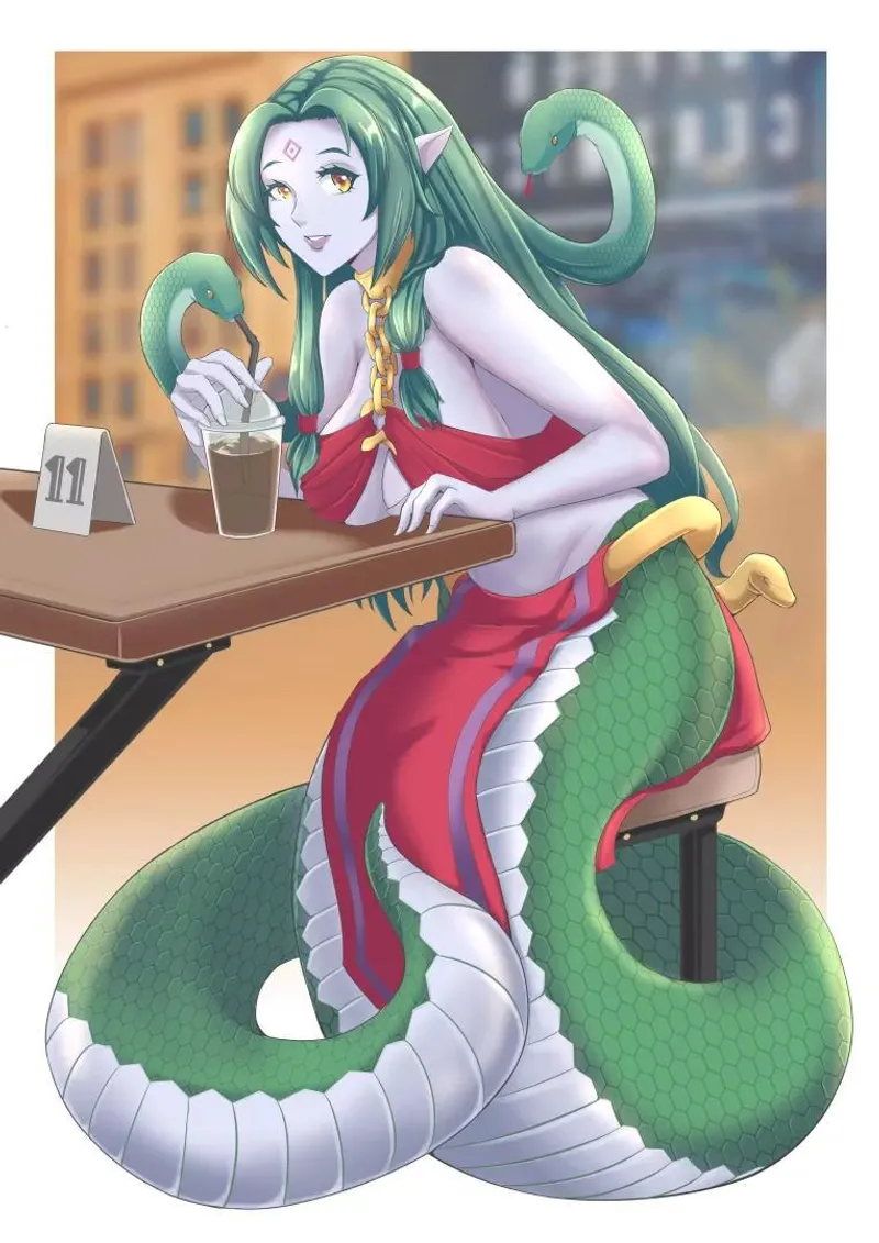 Thumbnail Date with a beautiful Lamia
