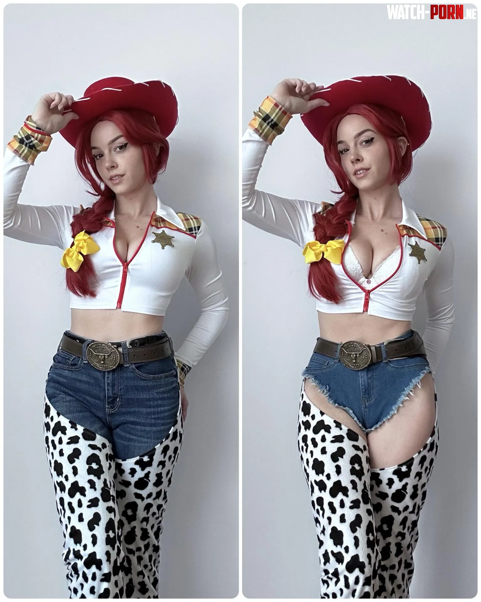 the SFW &amp; NSFW side of Jessie from Toy Story by kisseve by kisseve
