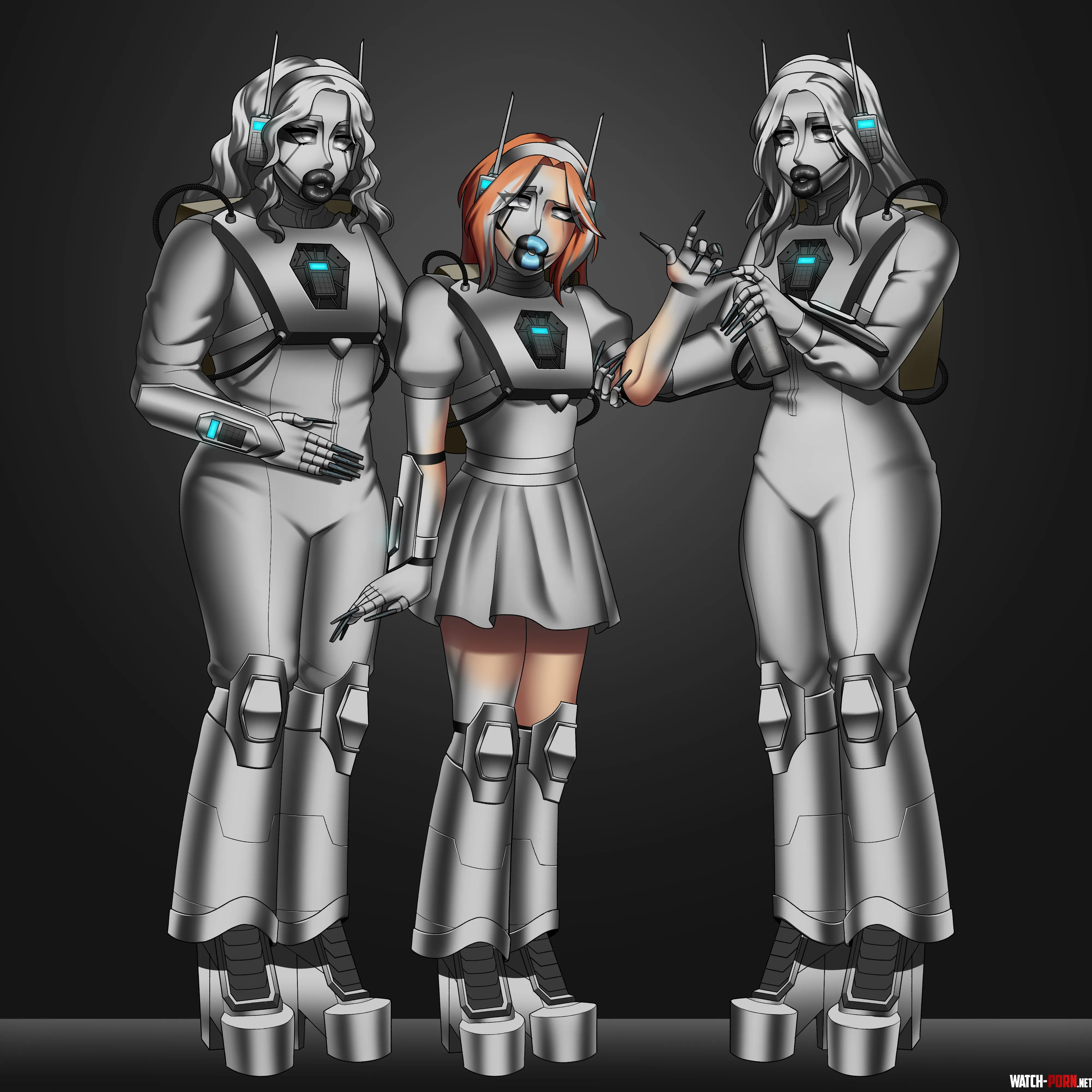 Bimbo-bot conversion (by Elafinahannah) by Phantom05110