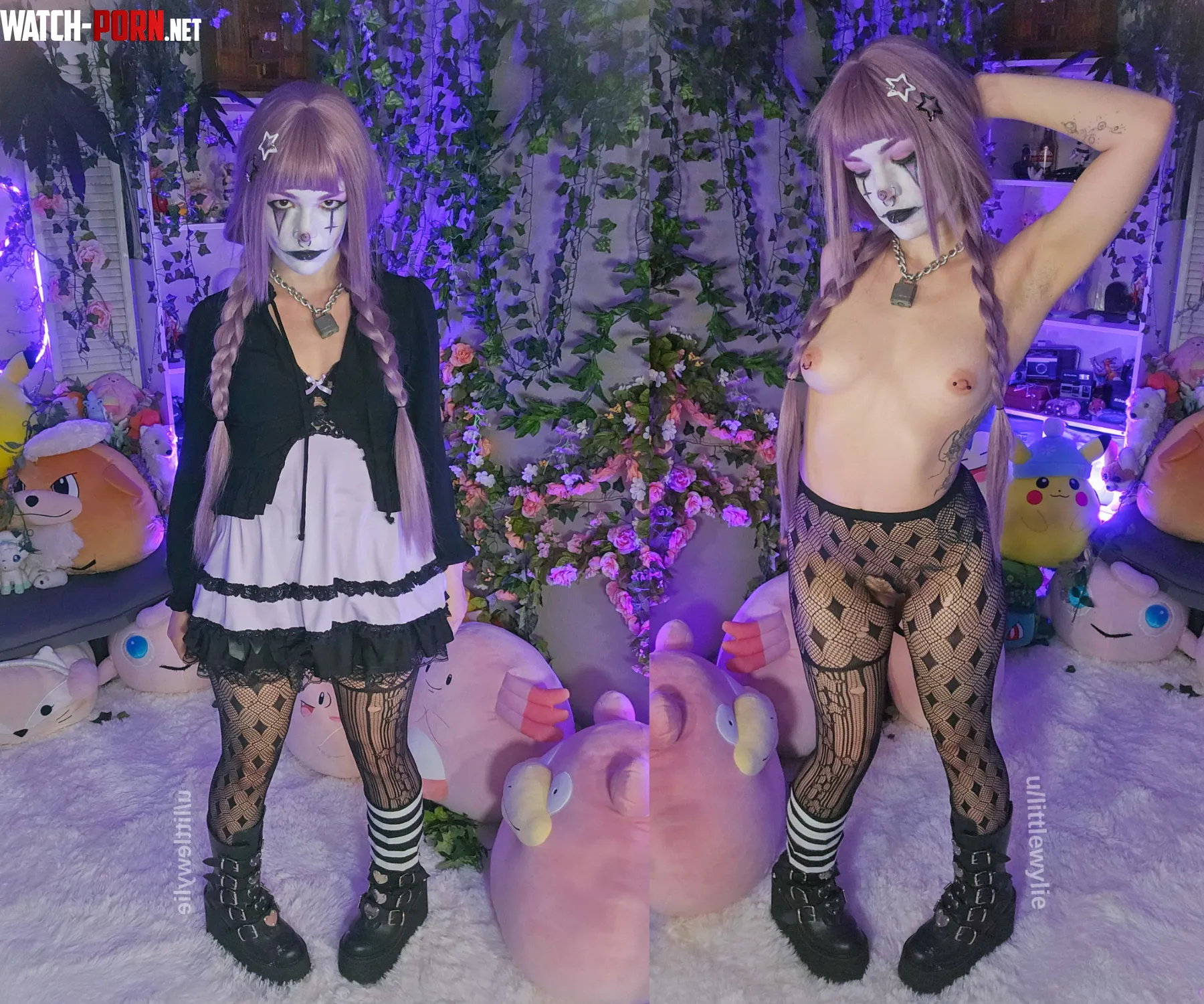 cum clown around with me~ by littlewylie