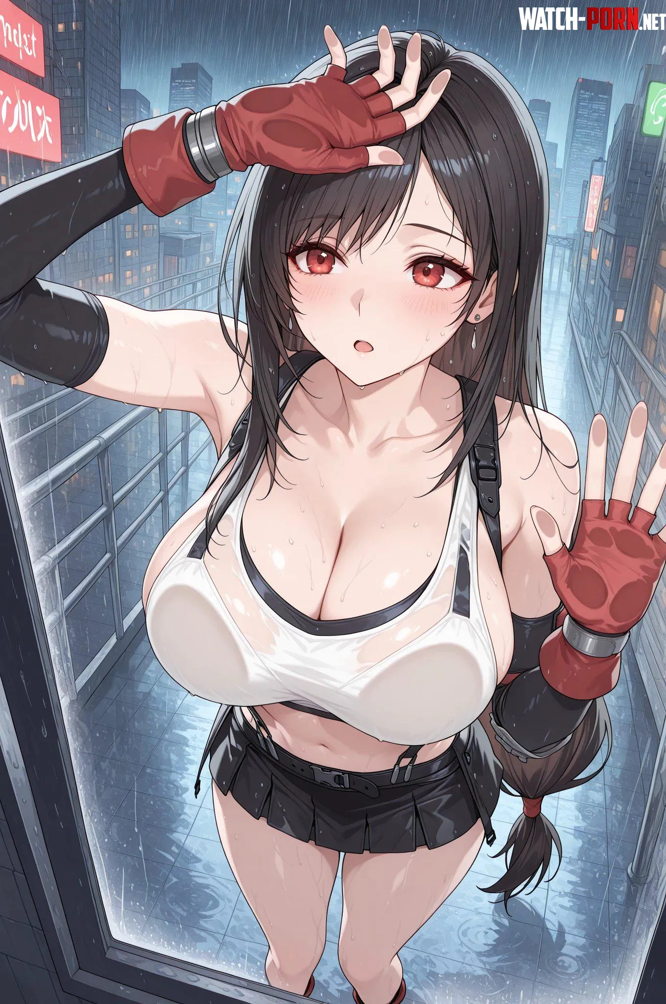 Tifa Lockhart [FFVII] by WoolsonDaSheep