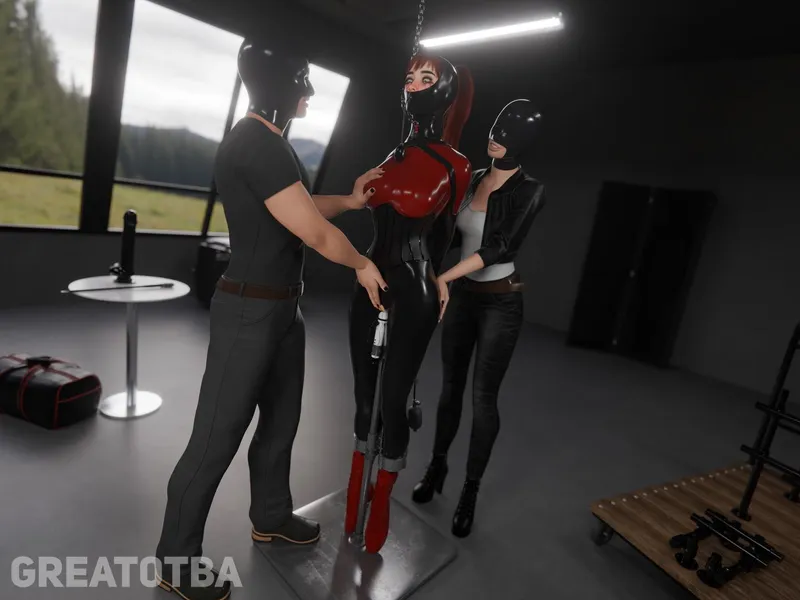 Thumbnail Scarlette Saga's Boundplay - One Bar Prison Predicament