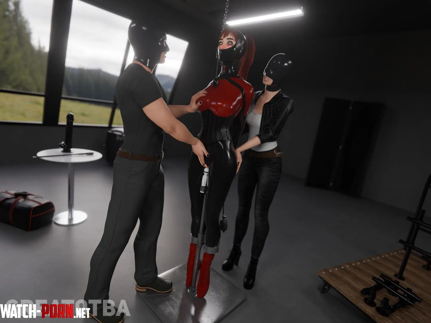 Scarlette Saga's Boundplay - One Bar Prison Predicament by Great0TBA