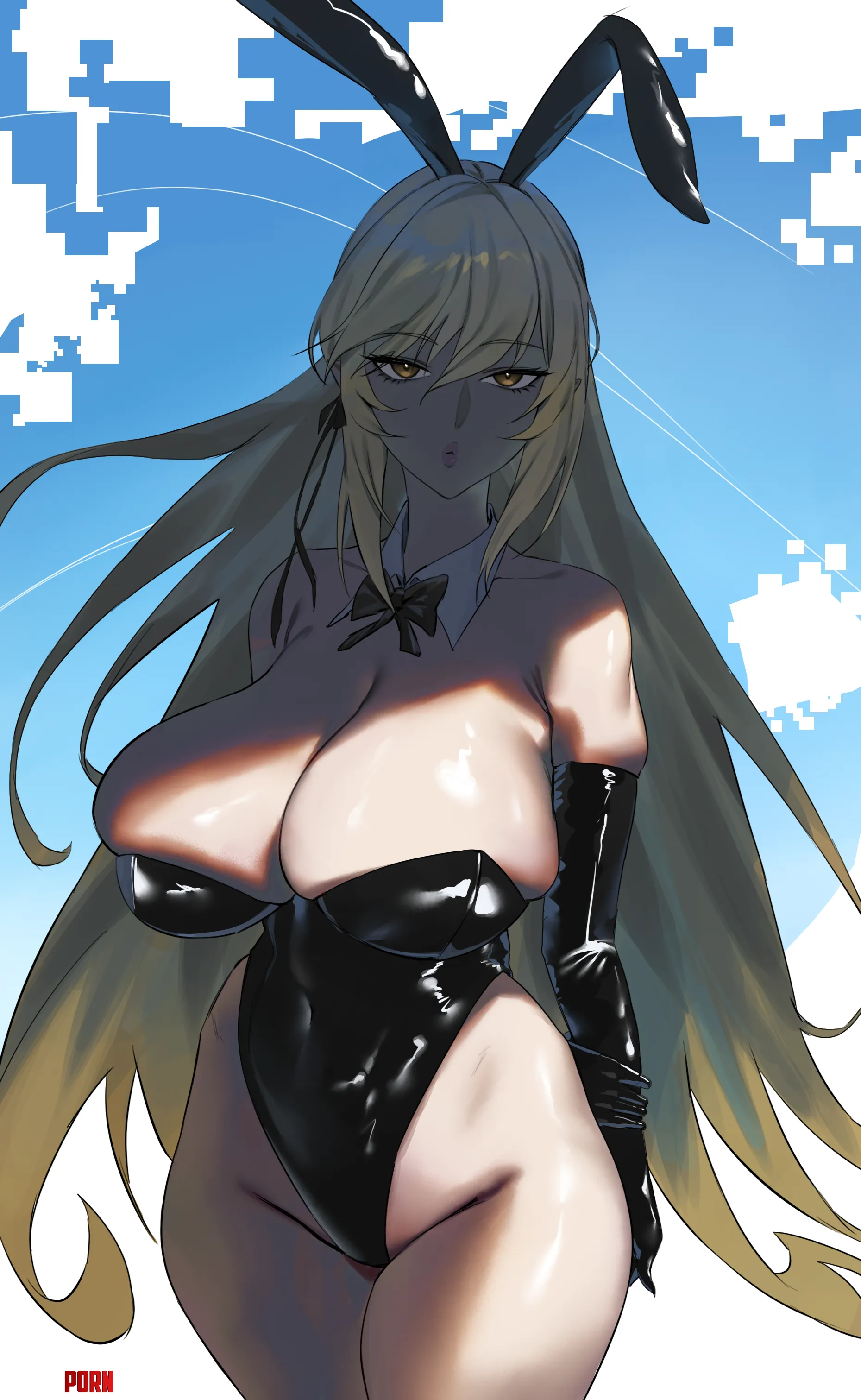 Bunny Girl Kiss-Shot [Monogatari Series] by xSaviour_N