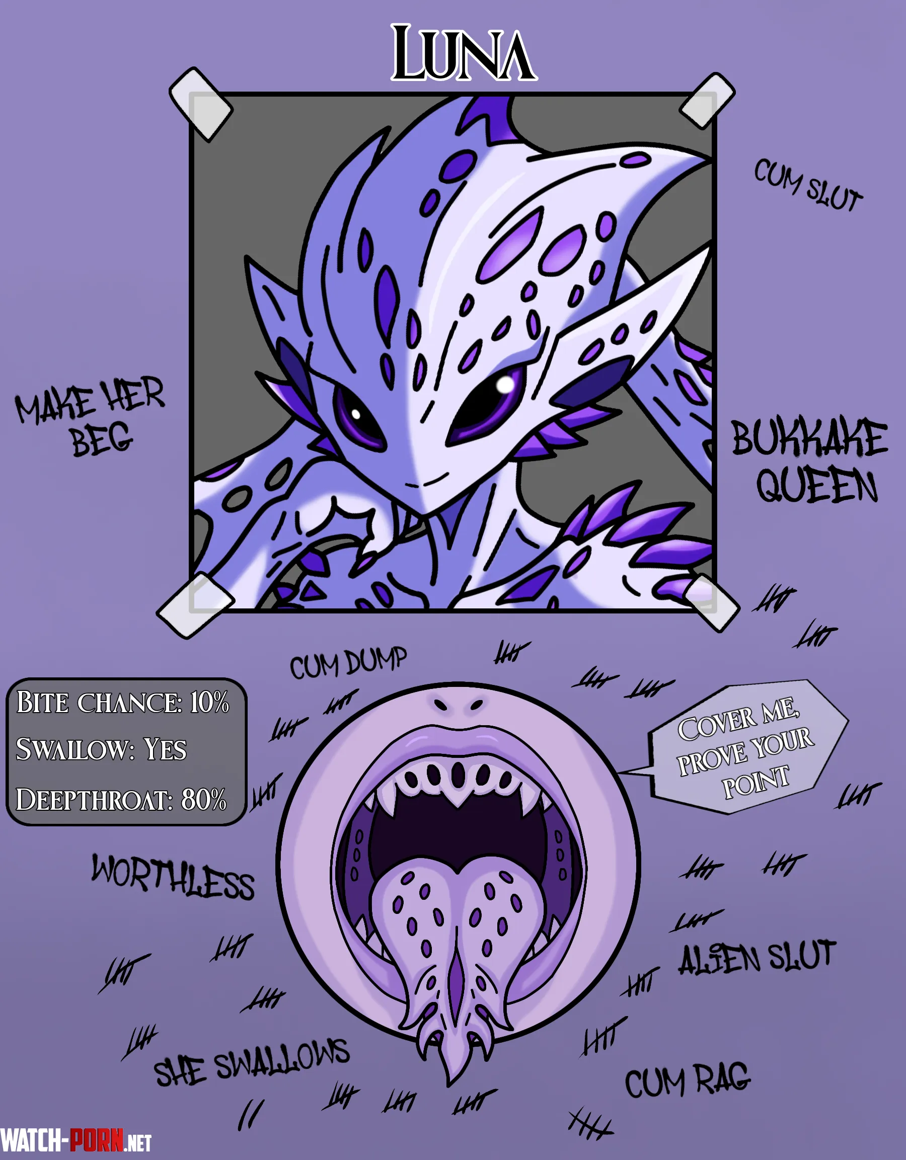 The last glory hole I drew but forgot to post by accident. by PeaNut2627