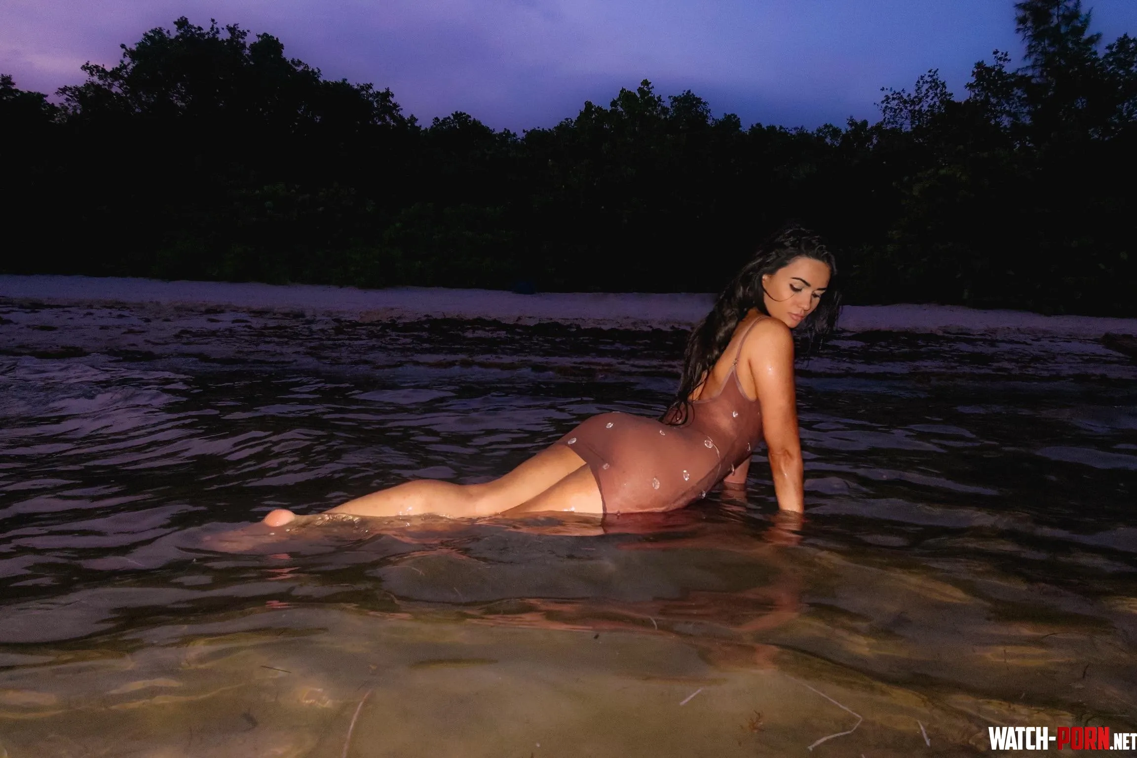 Teasing you from the water 😘 by xMissPeachx