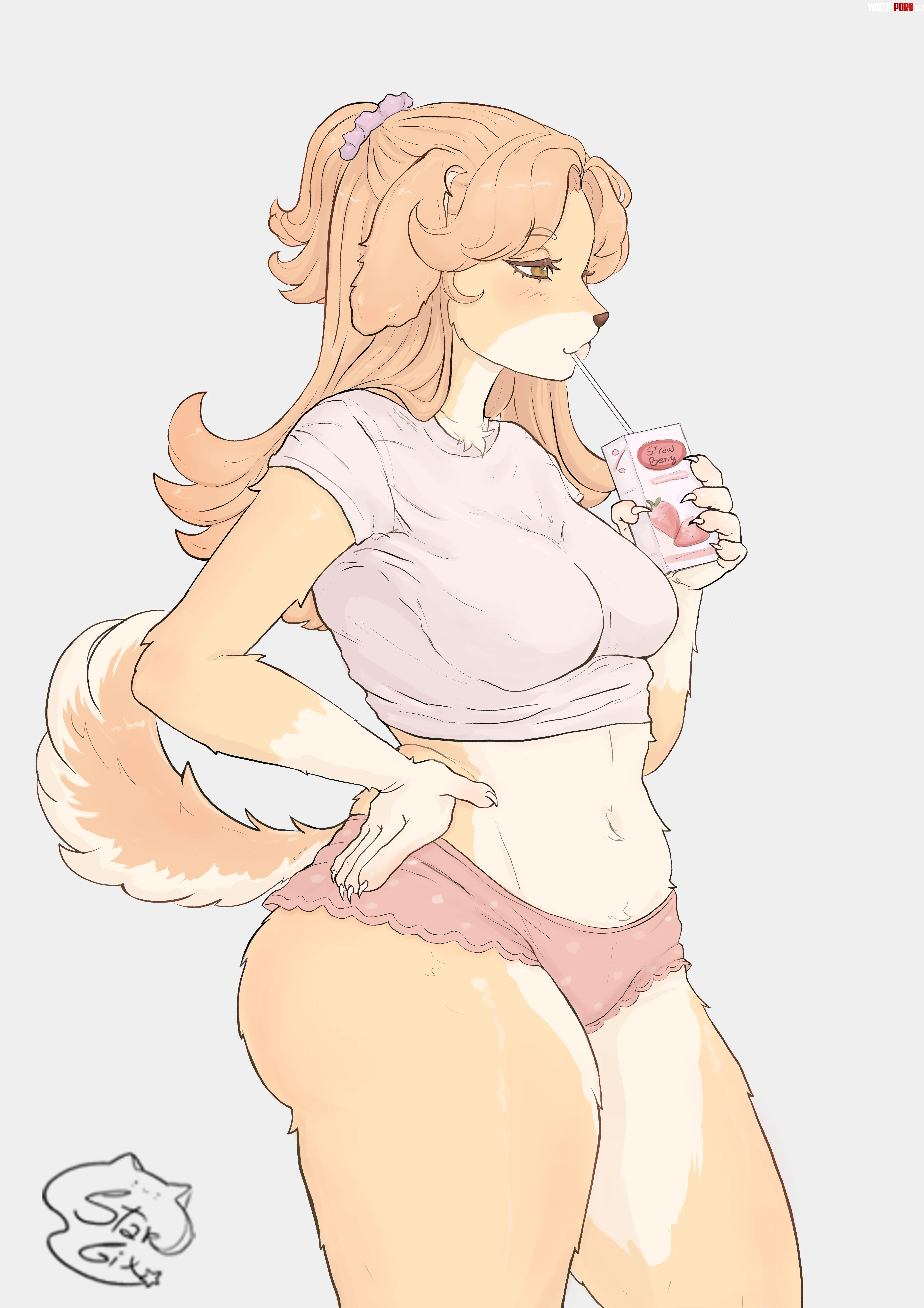 (OC) Strawberry flavor🍓 by StarGix6