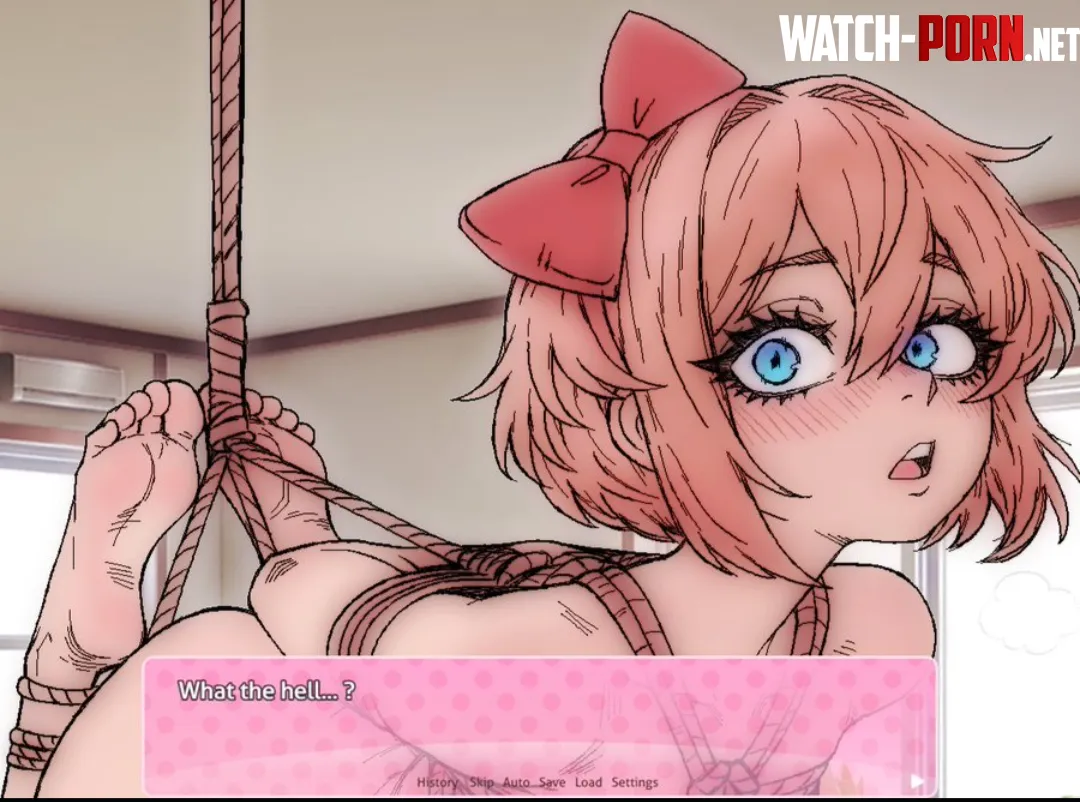 I gently open the door...(Orangtheman)[doki doki literature club] by tuskact4love