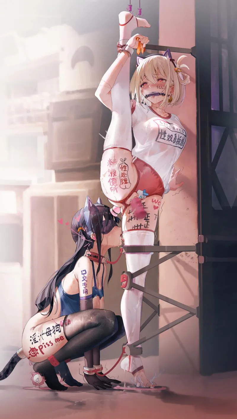 Thumbnail I wish I was captured and made into a lesbian toy for the amusement at a welthy people's party by masochistic_puppyUwU