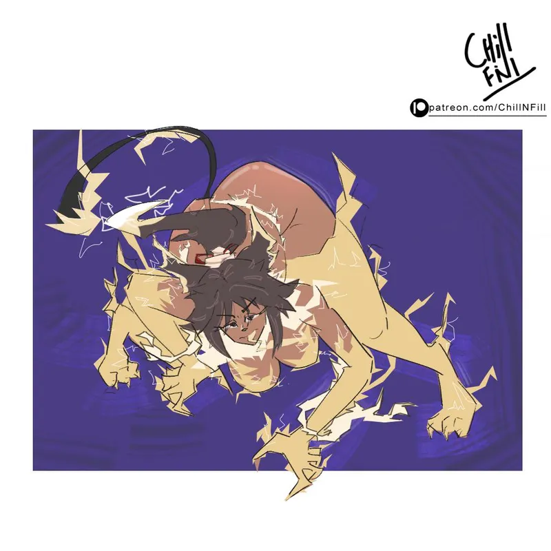 Thumbnail Yoruichi use thunderbolt