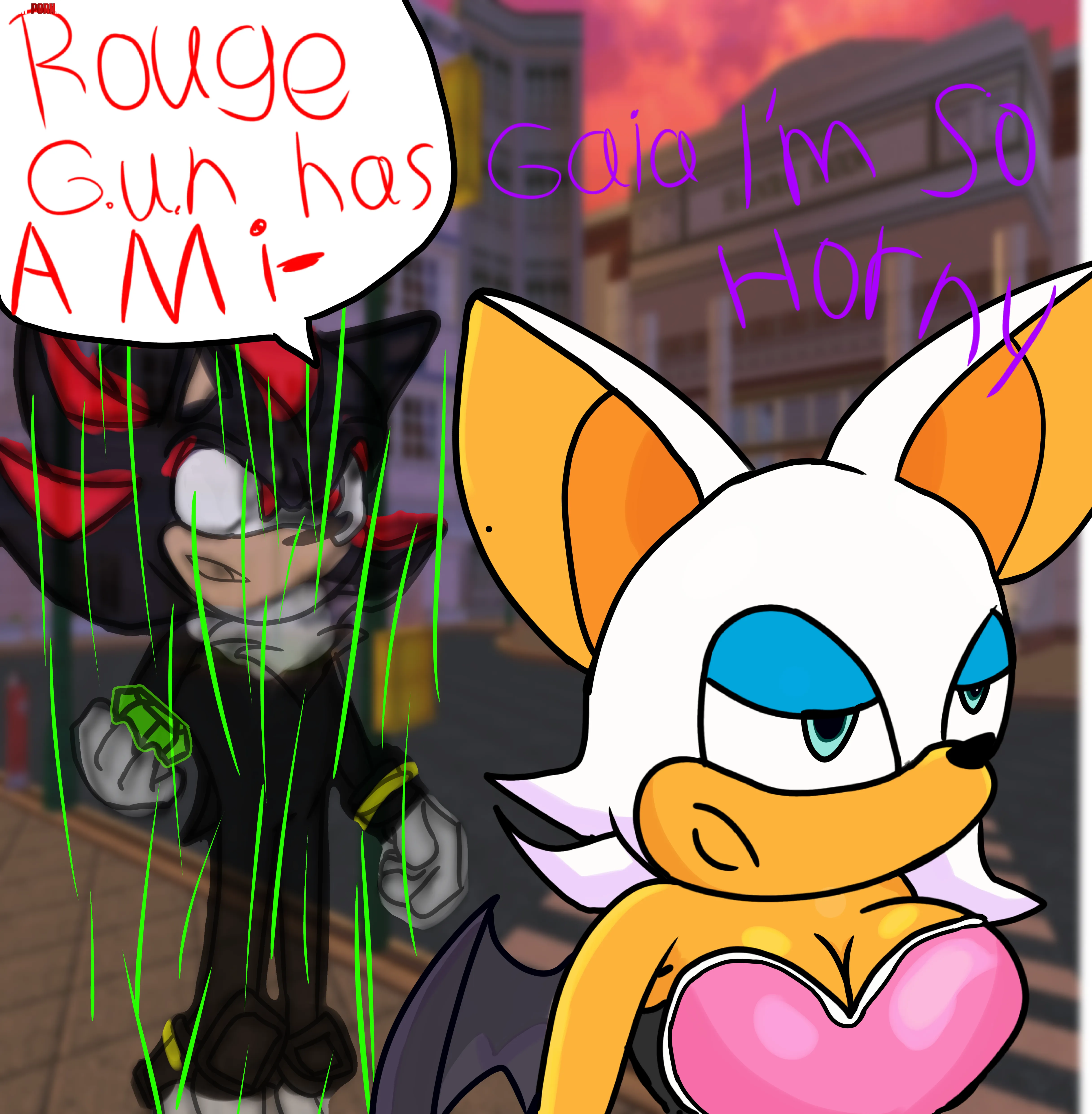 First page for my shadrouge comic by roopman24