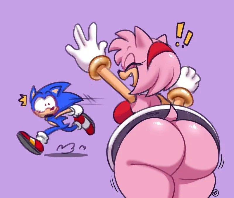 Thumbnail Amy Rose & Sonic the Hedgehog (miobadders) [Sonic]