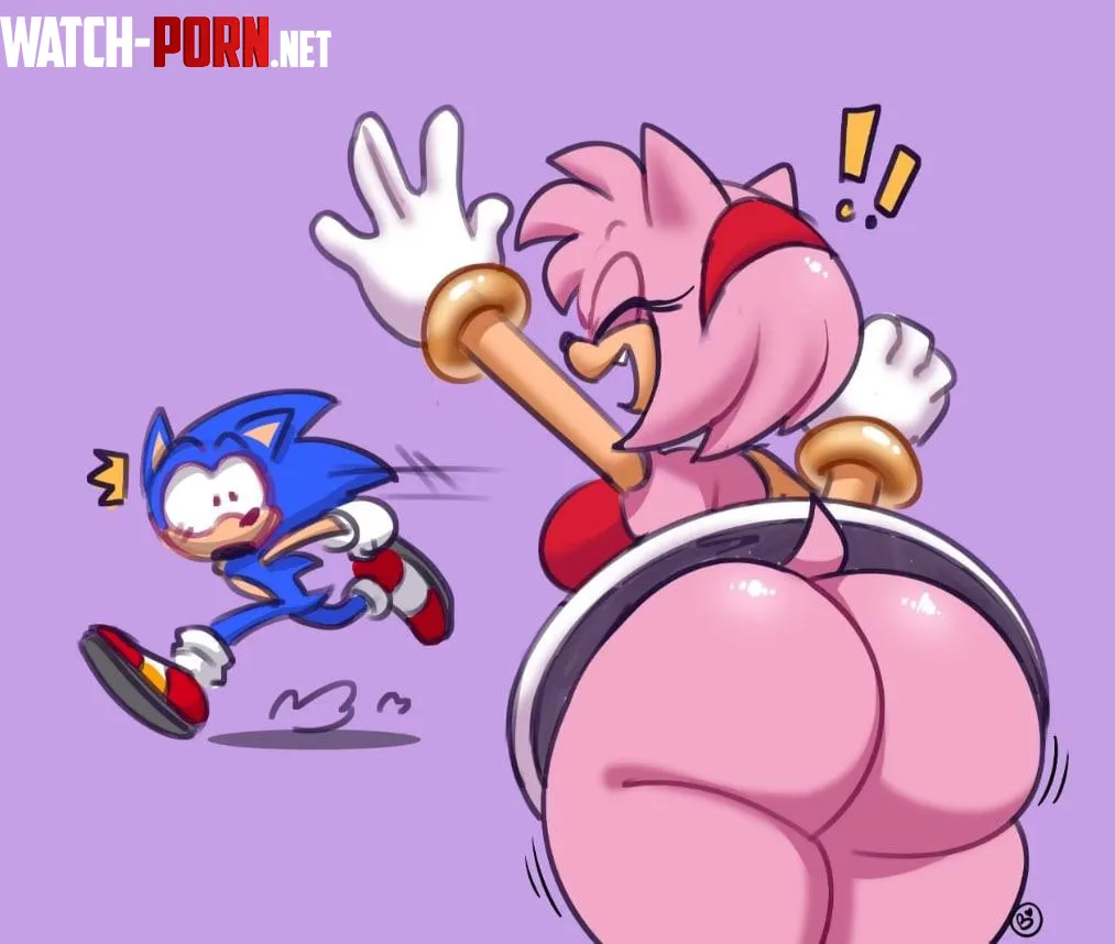 Amy Rose &amp; Sonic the Hedgehog (miobadders) [Sonic] by Awkward-Explorer-366