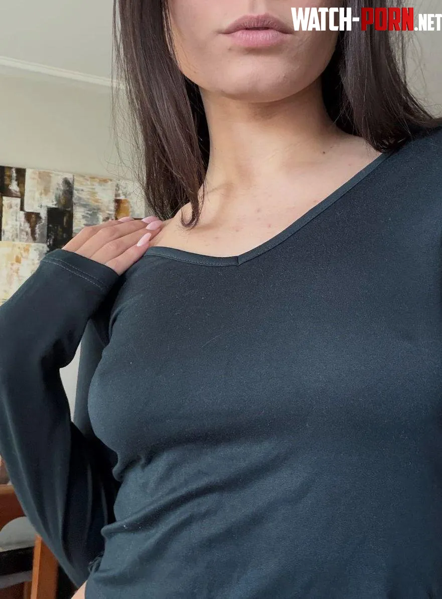 What gives away the missing bra faster, shape or movement? by GuavaSway