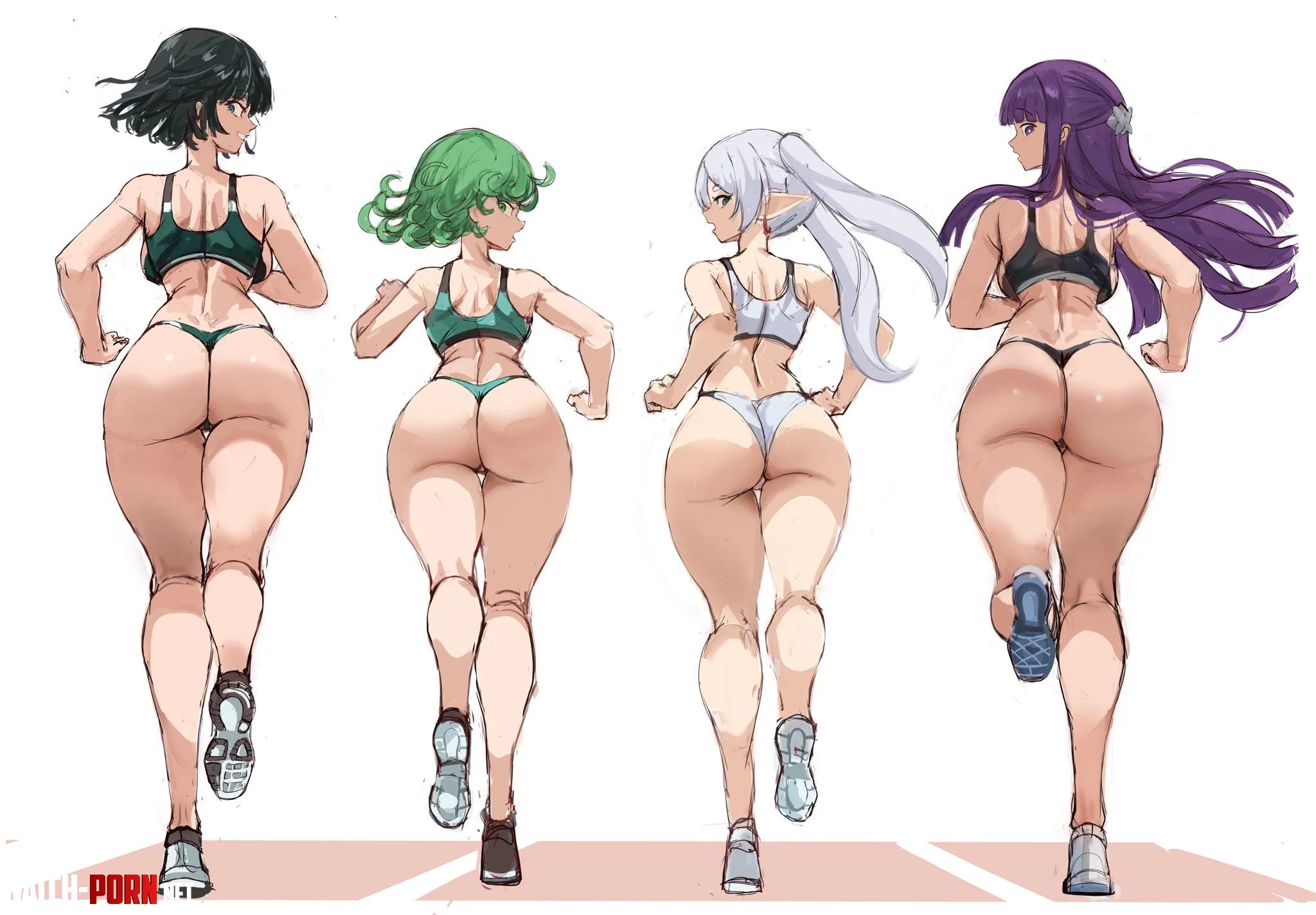 Joggers (Rakeemspoon) [One Punch Man &amp; Frieren Beyond Journey’s End] by idejascire