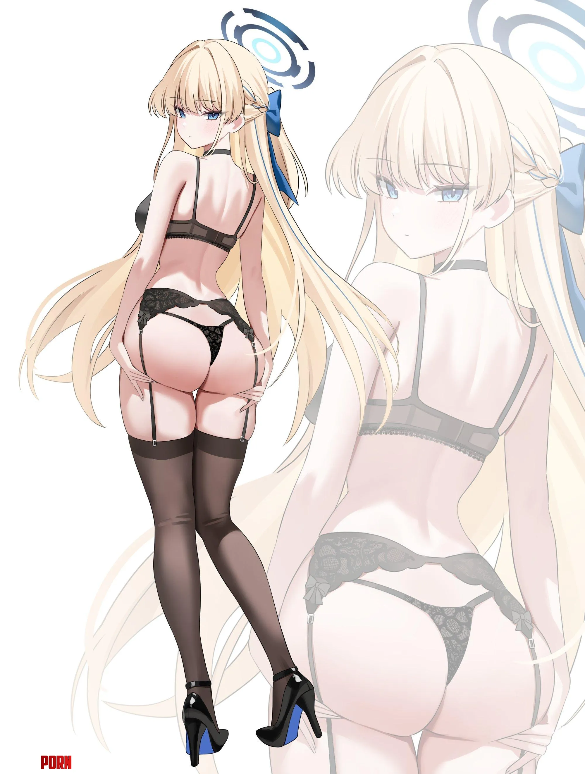 Toki lingerie (Nannung) [Blue Archive] by That-casual-guy