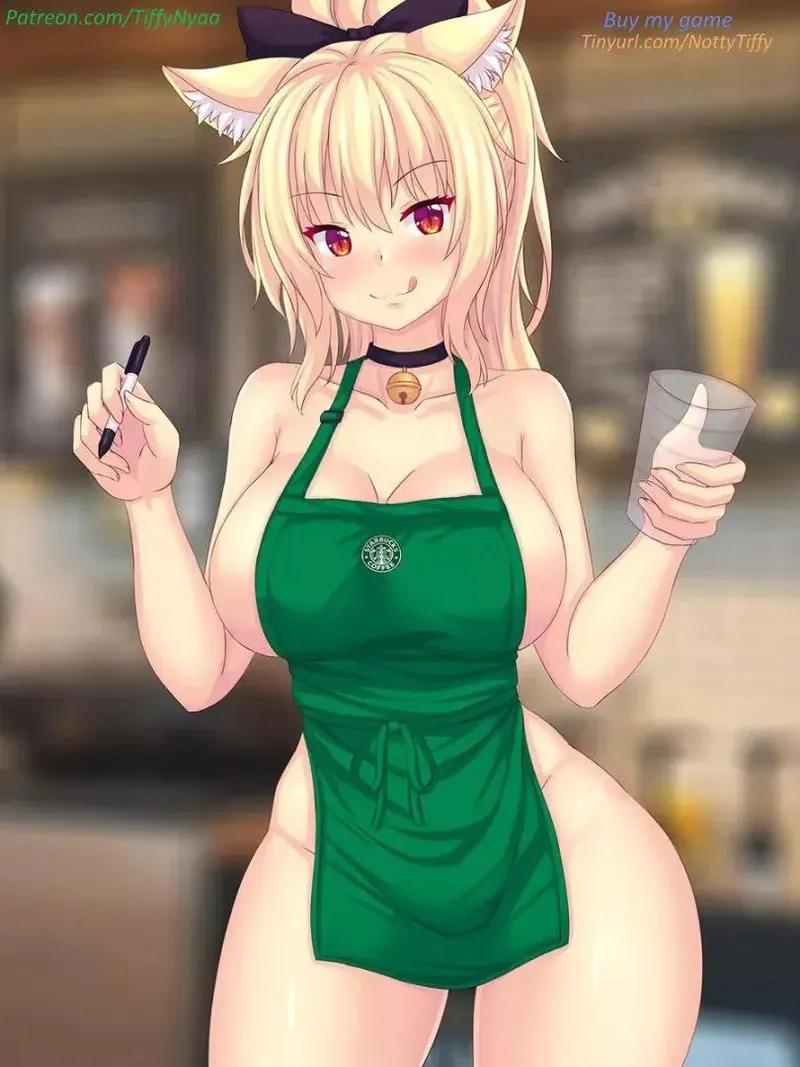 Thumbnail Hi, can I get an iced latte with neko milk I mean neko milk