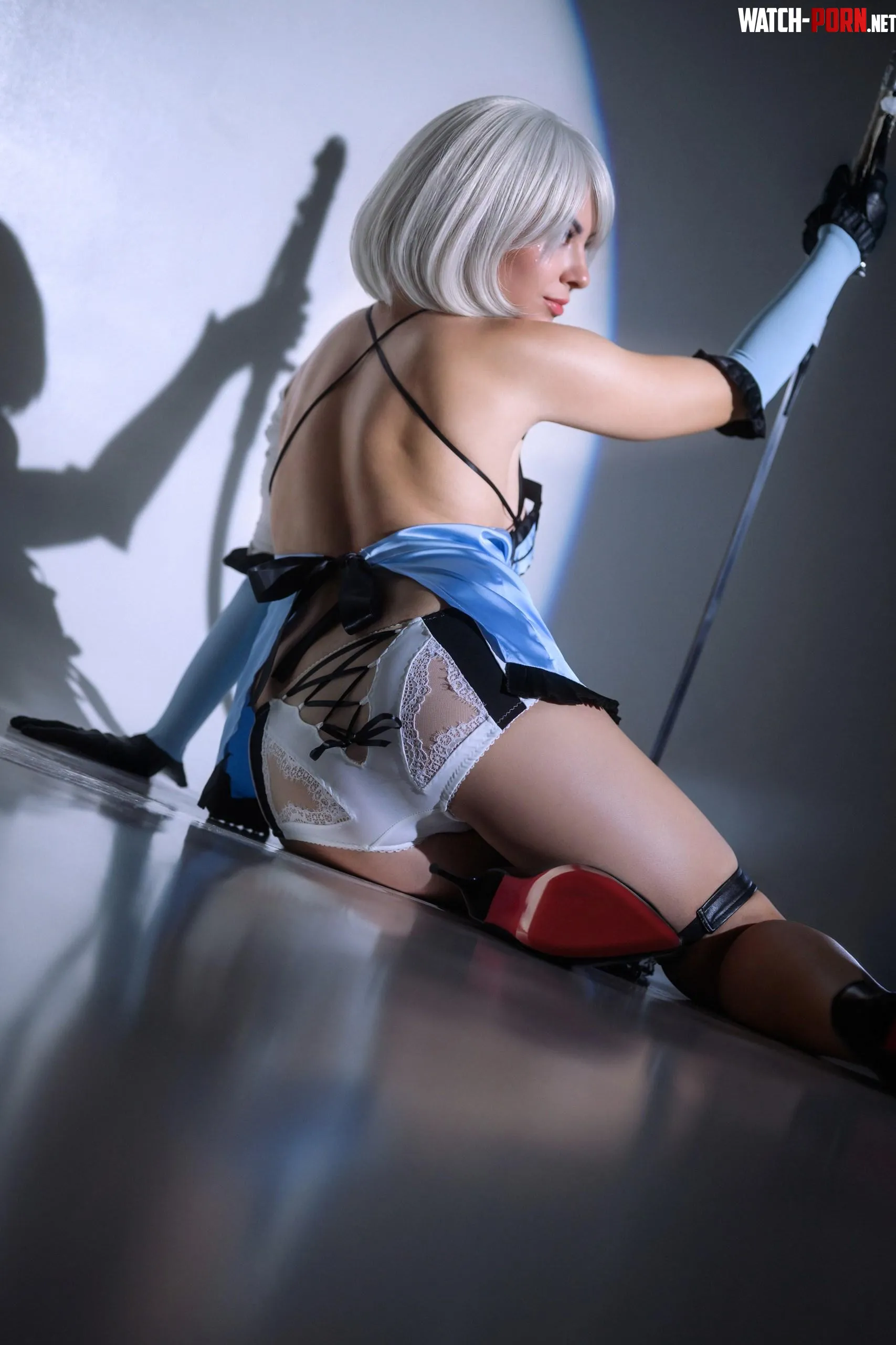 2b as Kaine from Nier Automata by Yuna Kairi by YunieSunshine