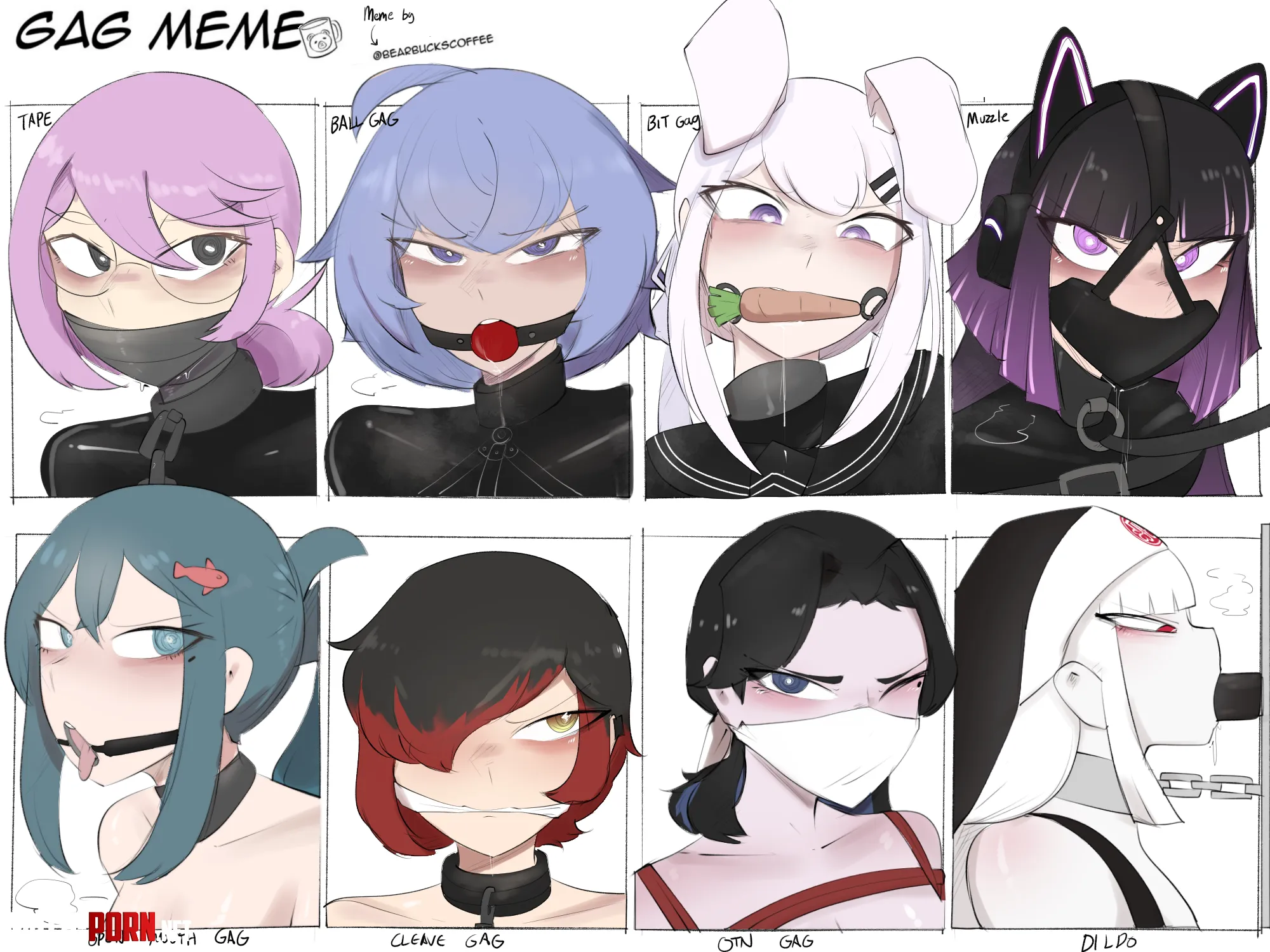 So many gags, so many choices. by ElsiMain