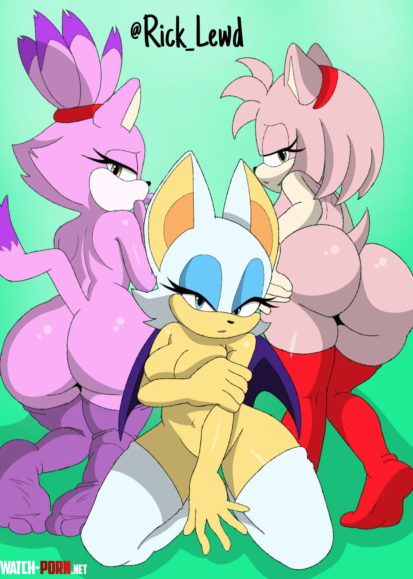 Comm for a guy on Twitter. Which one do you choose? (Made by me: Rick_Lewd) by rickAMV