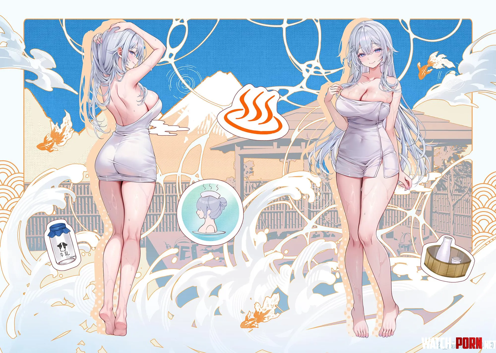 Onsen Machi [Original] by Flimsy-Stranger9820
