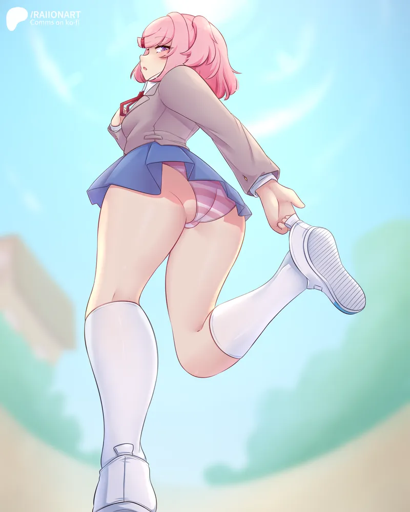 Thumbnail Natsuki upskirt peak ( RaionArt )