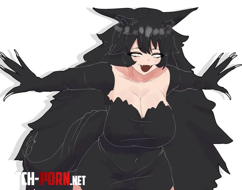 Ready to make a hundred pups with her? 🐺🖤 (trivialrepel) by Putrid-Effective-364