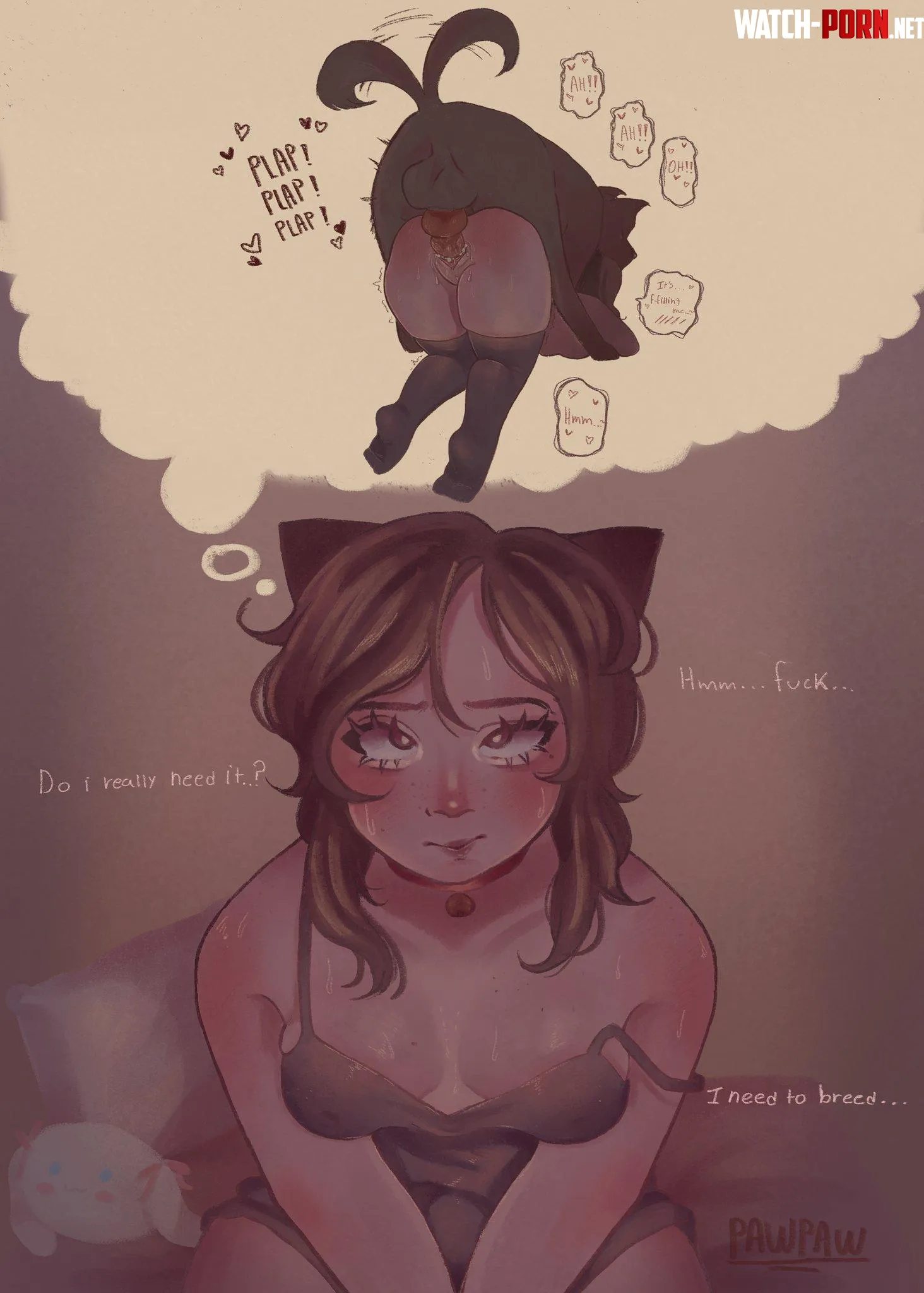 Just a casual thought... (Pawpaw) by FlooofKitty