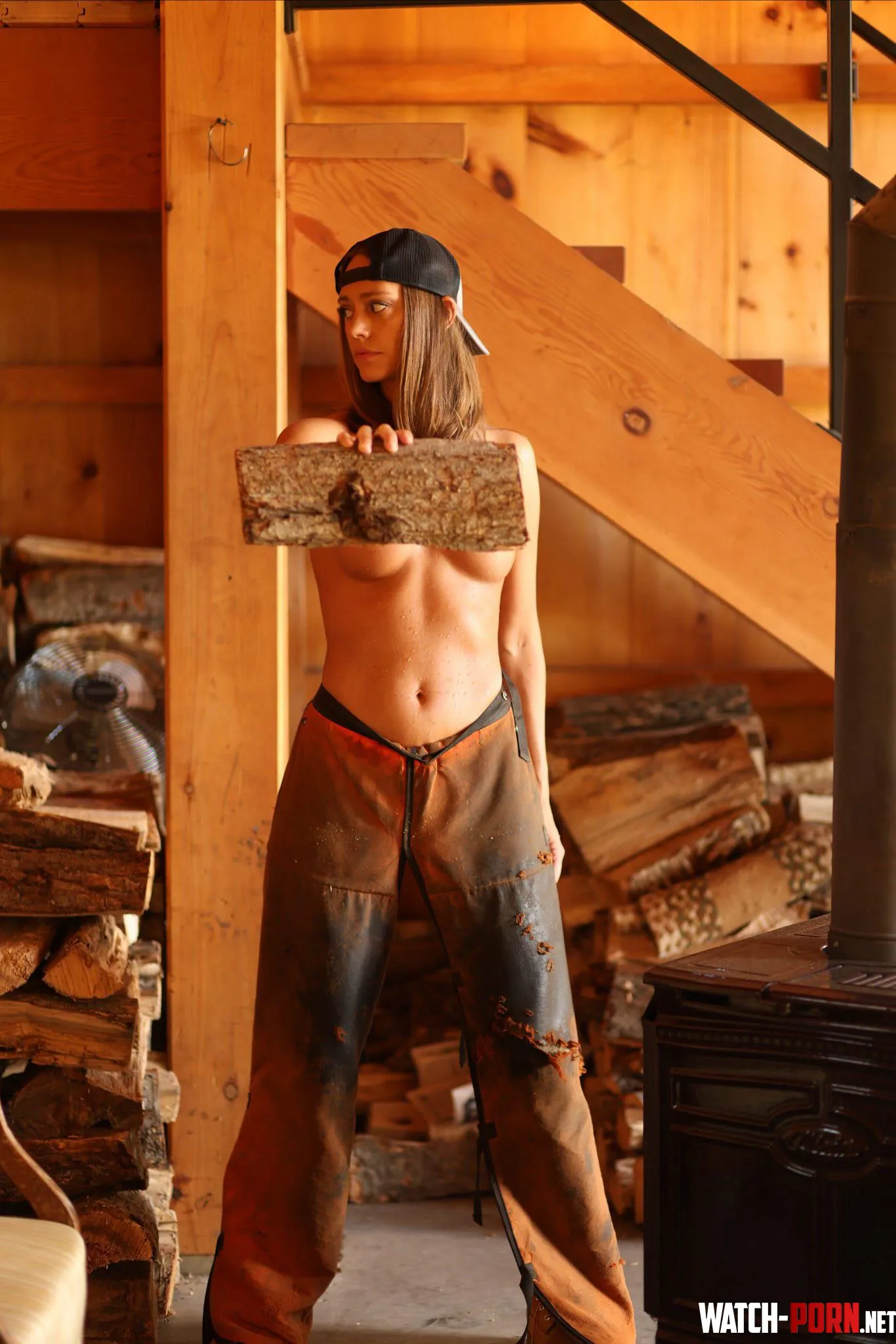 Wood delivery. Try to behave. 😉 by honeysoldhouse