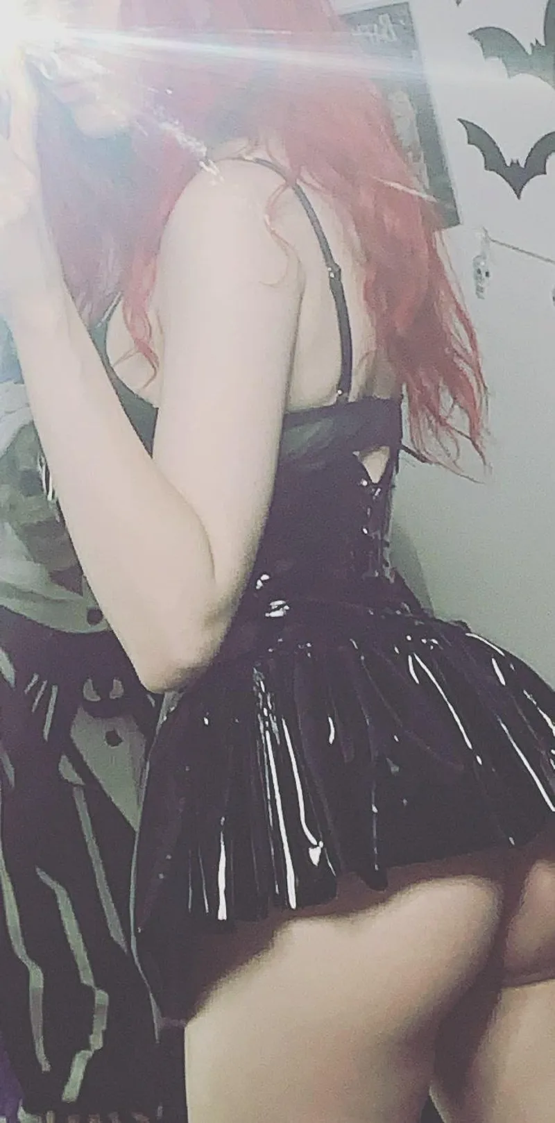 Thumbnail Just a little tempting upskirt treat