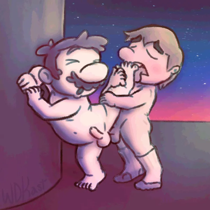 Thumbnail Mario X Stanley (my own art)