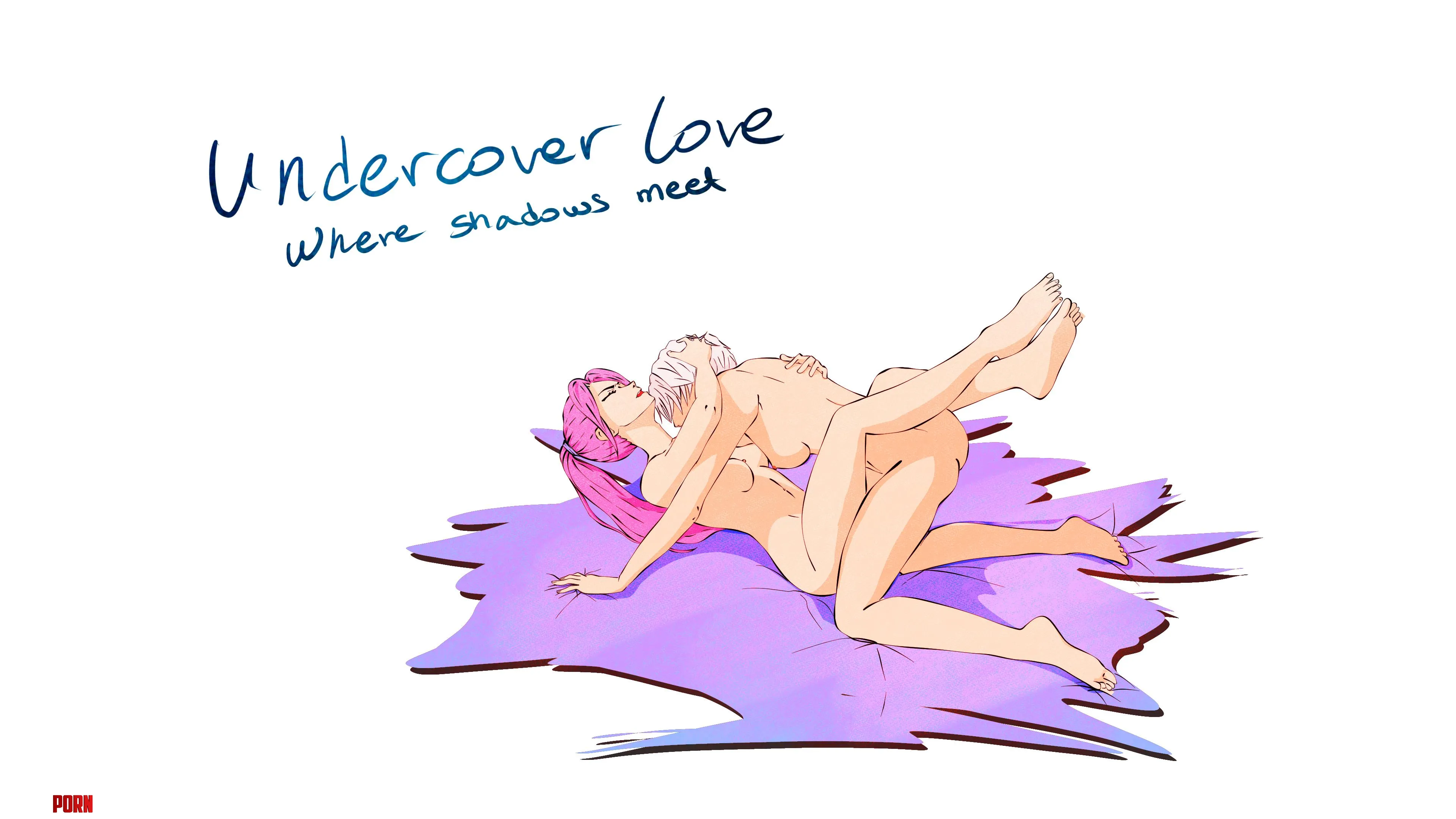 I Think I Picked the Wrong Image to Introduce My Visual Novel Characters [Undercover Love Where Shadows Meet] by Mika_Tron
