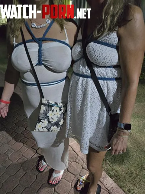 Just two sexy MILFs ready to enjoy Mediterranean night wat the resort......White makes us feel so pure :)  LOL by wyckedjasmine