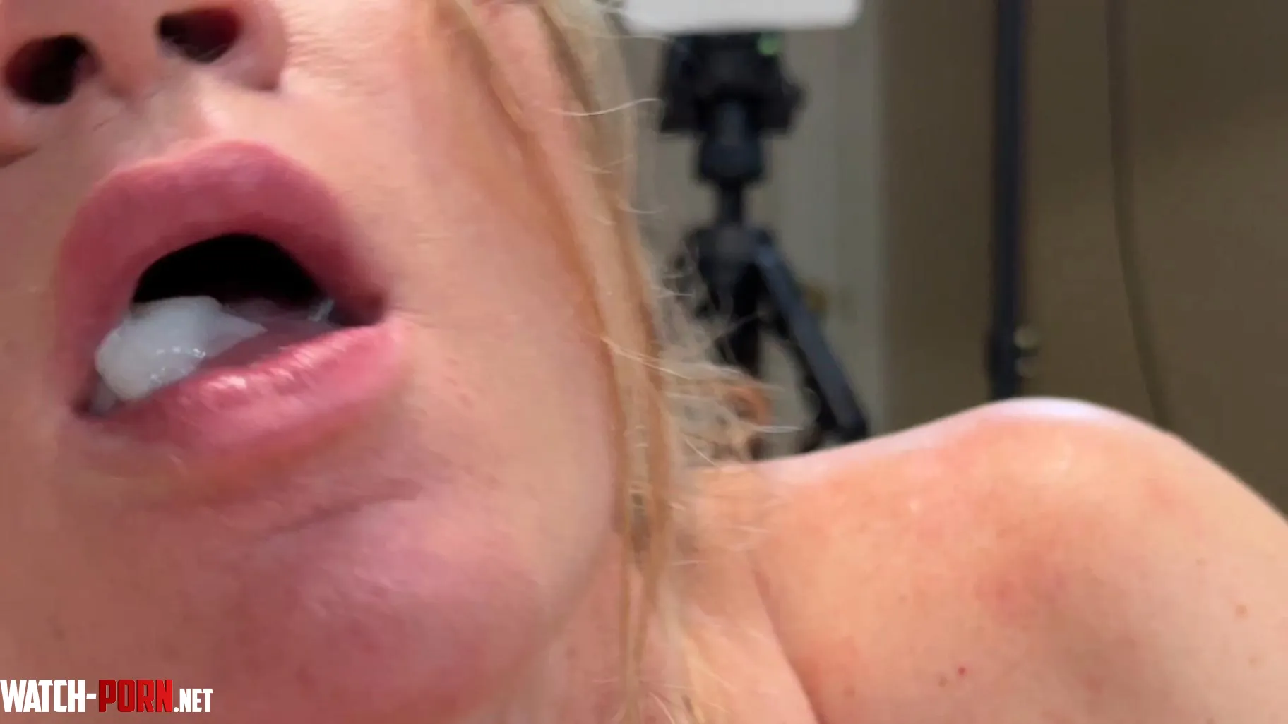 he aimed for my tongue and did not miss by MeetMyHotwifeB