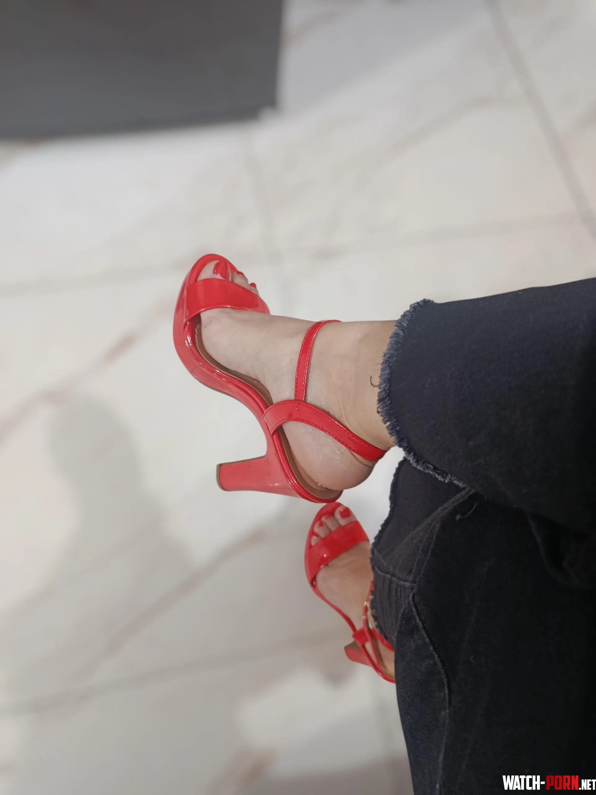 (oc) Prove you're a good boy and you'll see how my heels can pleasure you 😈 by Madomi16