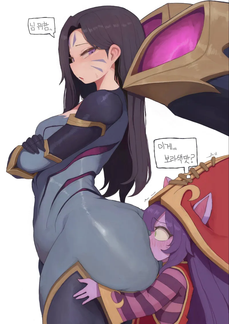 Thumbnail Lulu buried her face in Kai'Sa ass (kimsomangg2)